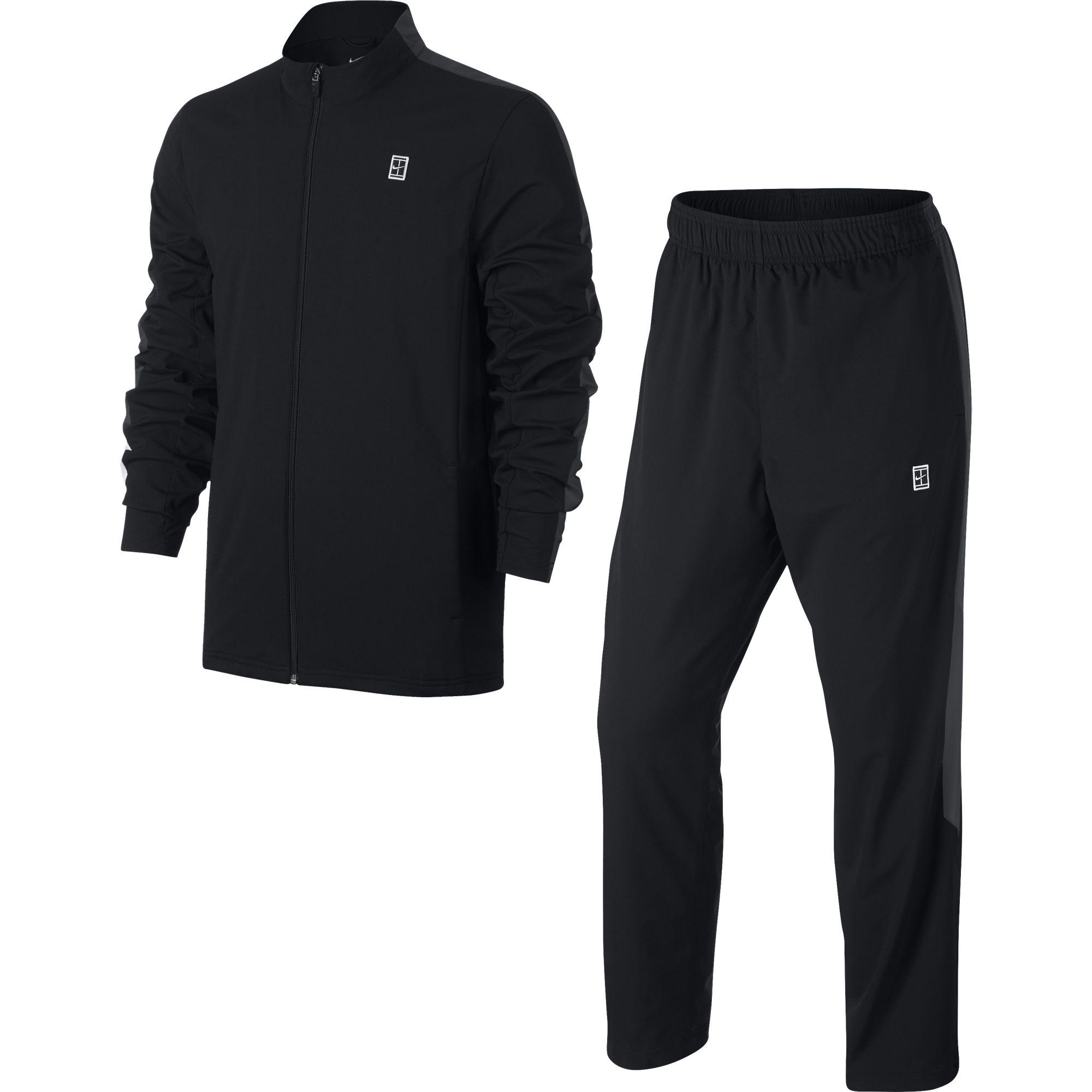 Nike Mens Court Warm Up - Black/Anthracite - Tennisnuts.com