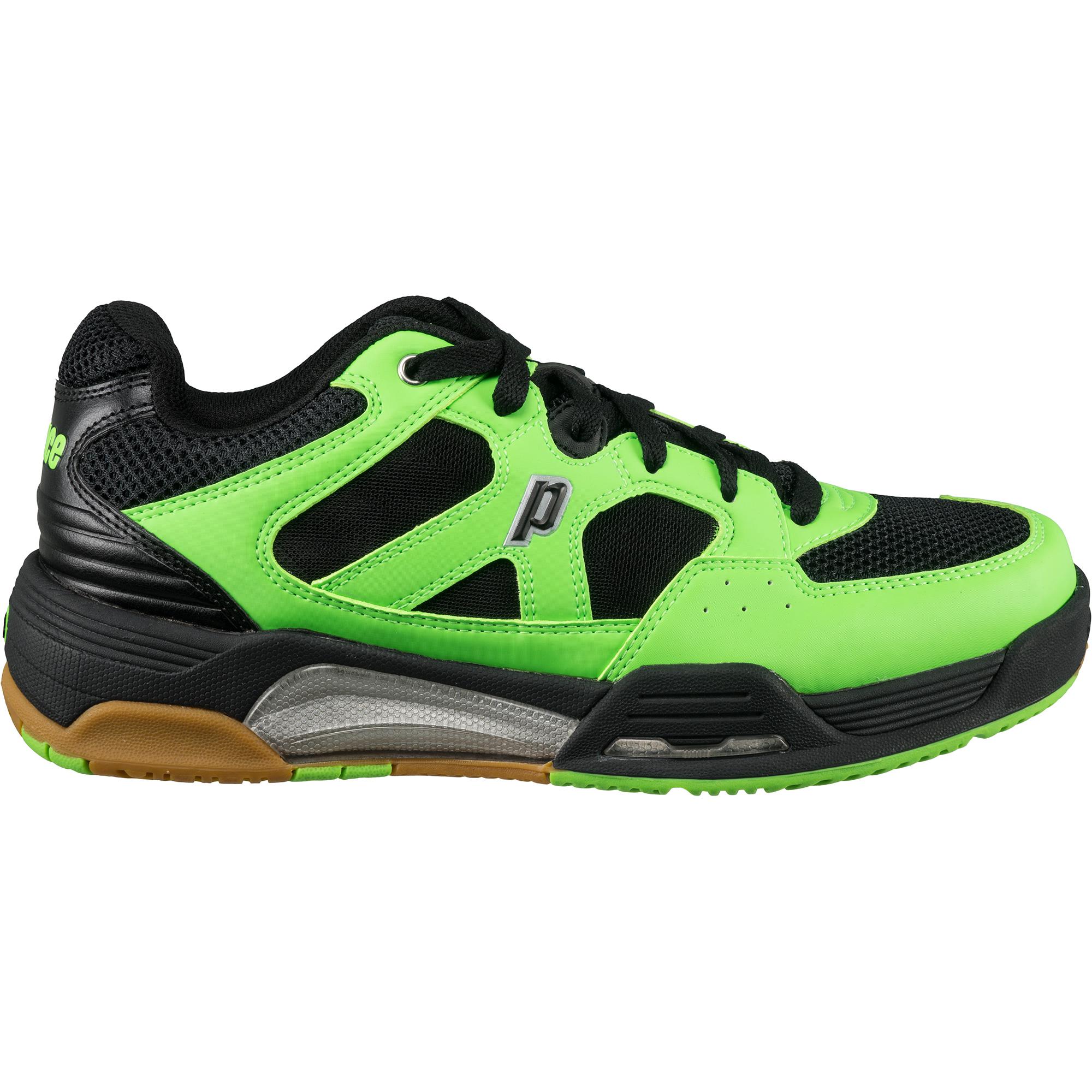 Prince Mens NFS Attack Squash Shoes Black/Green