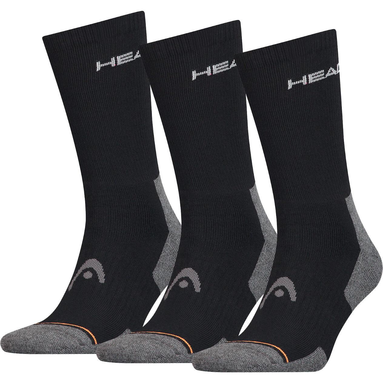 Head Performance Crew Socks (3 Pairs) Black