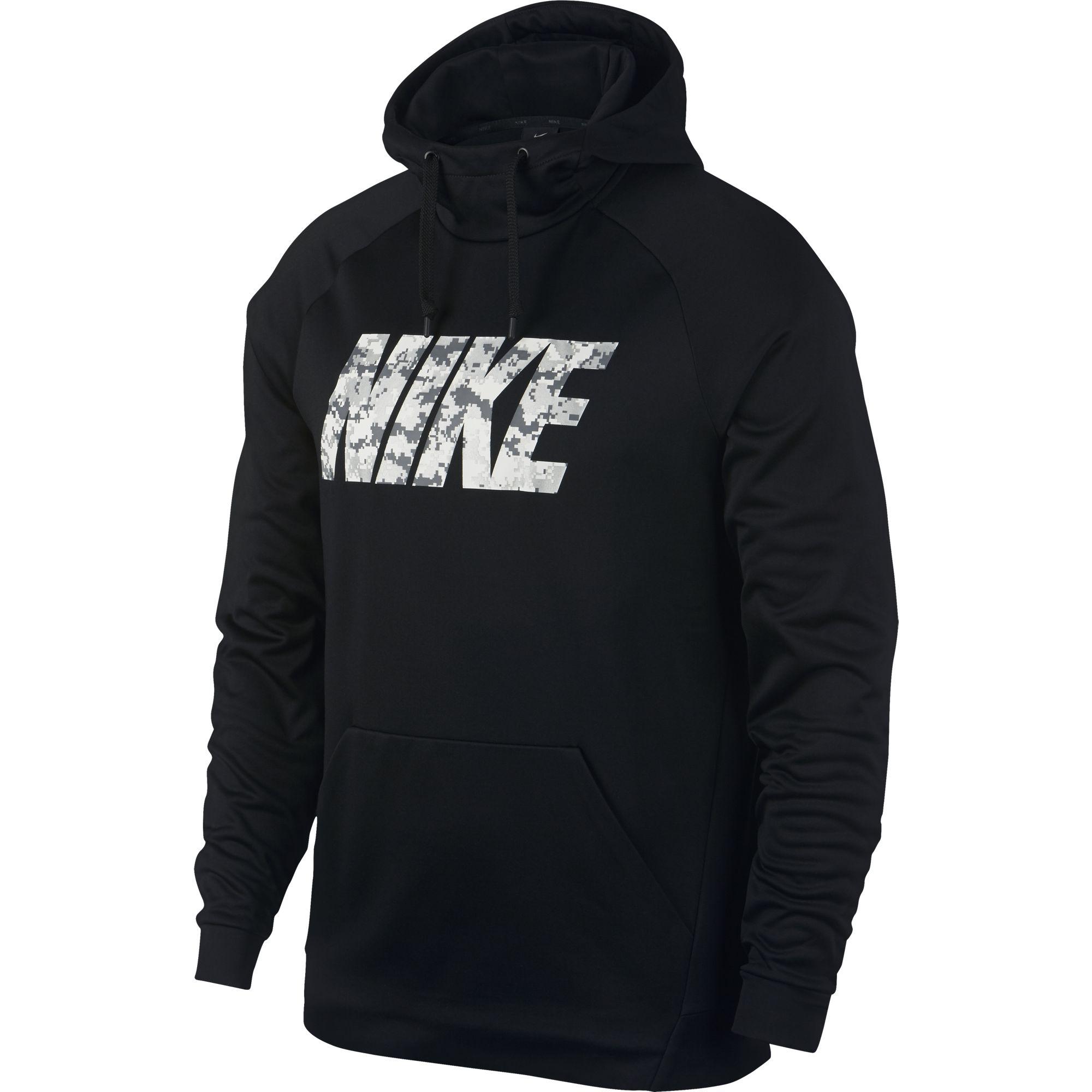 Nike Mens Therma Training Hoodie - Black - Tennisnuts.com