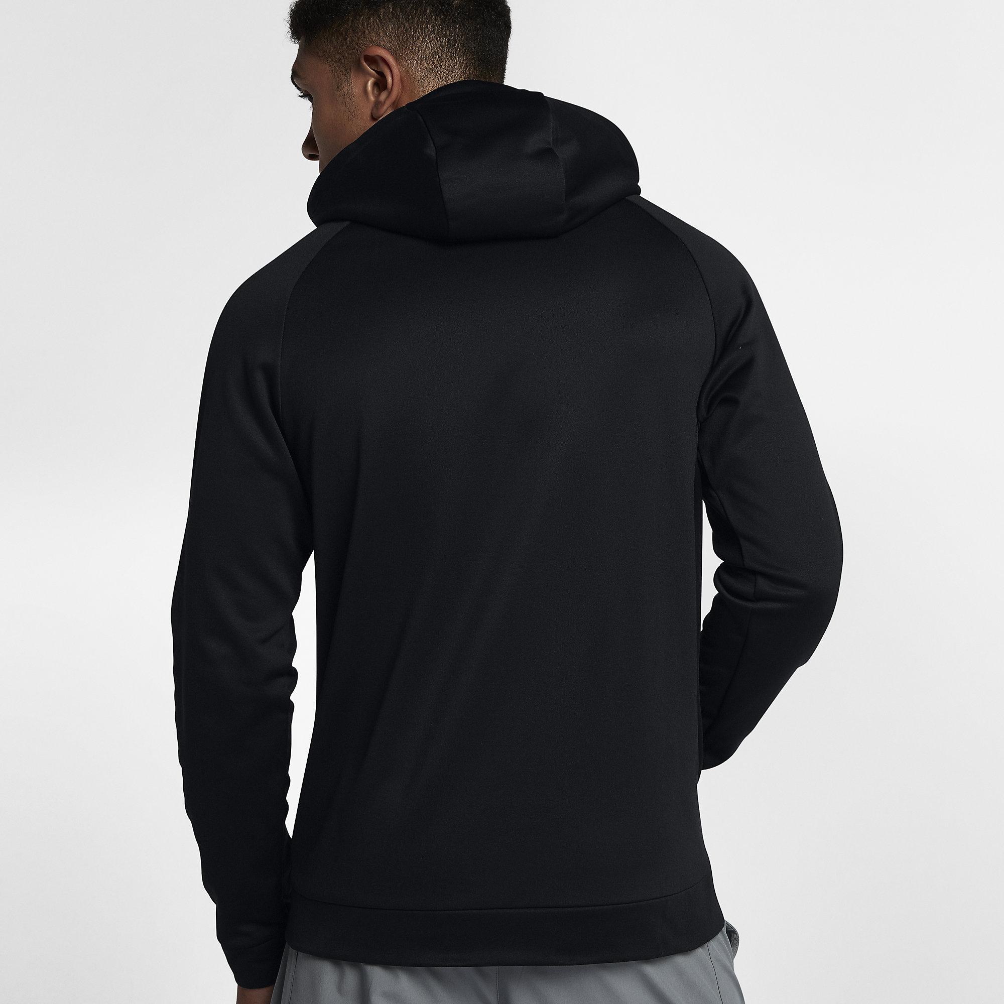 Nike Mens Therma Training Hoodie - Black - Tennisnuts.com