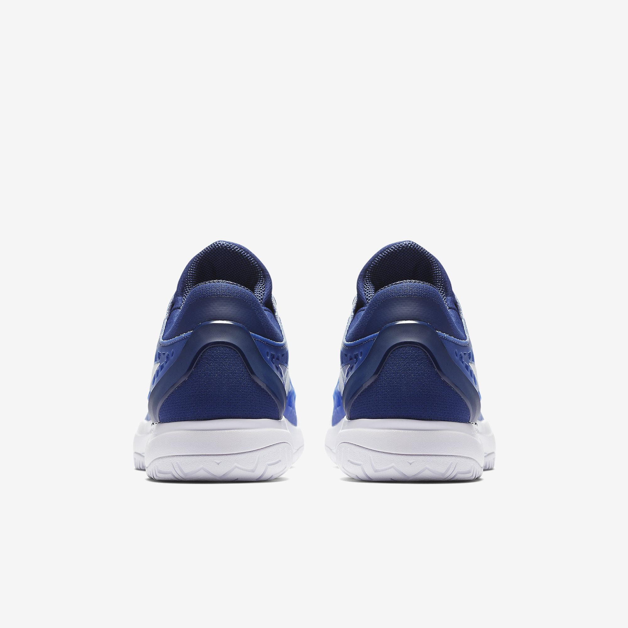 Nike Mens Zoom Cage 3 Tennis Shoes - Midnight Navy/Racer Blue ...