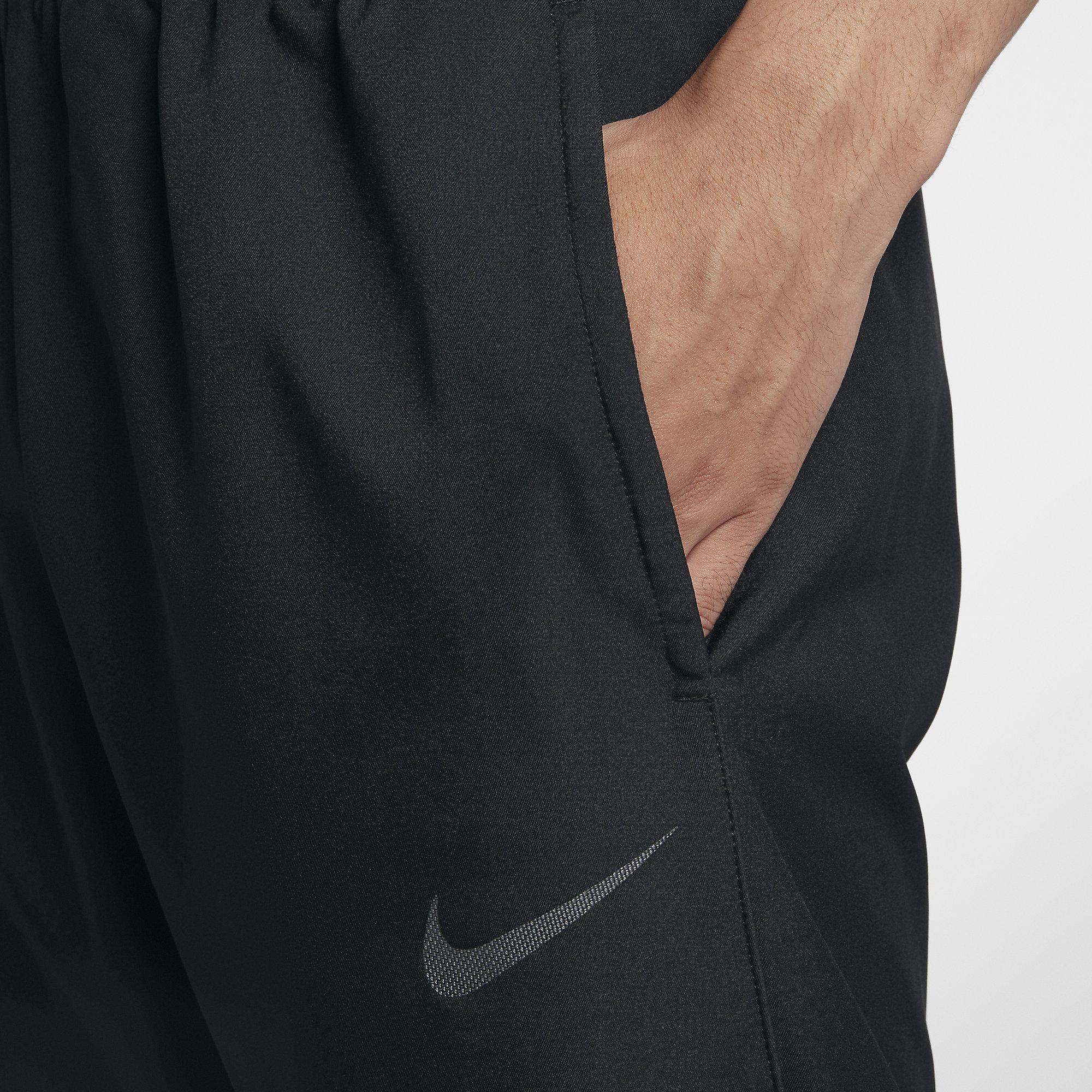 Nike Mens Dri-FIT Woven Training Trousers - Black - Tennisnuts.com