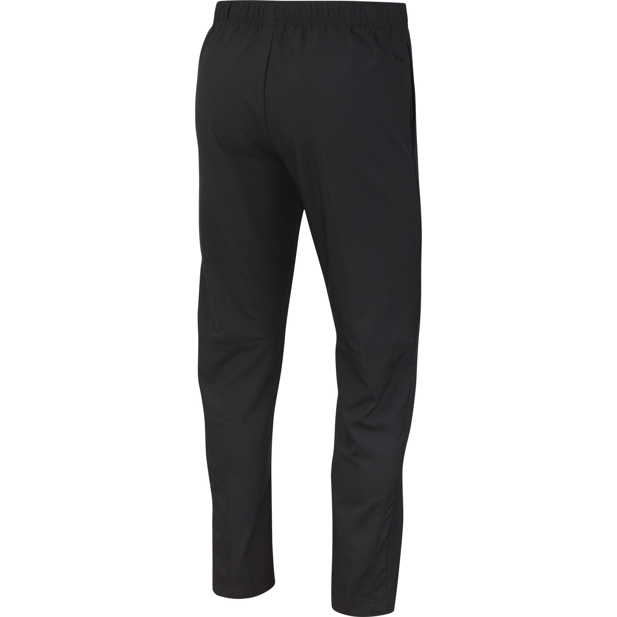 Nike Mens DriFIT Woven Training Trousers Black