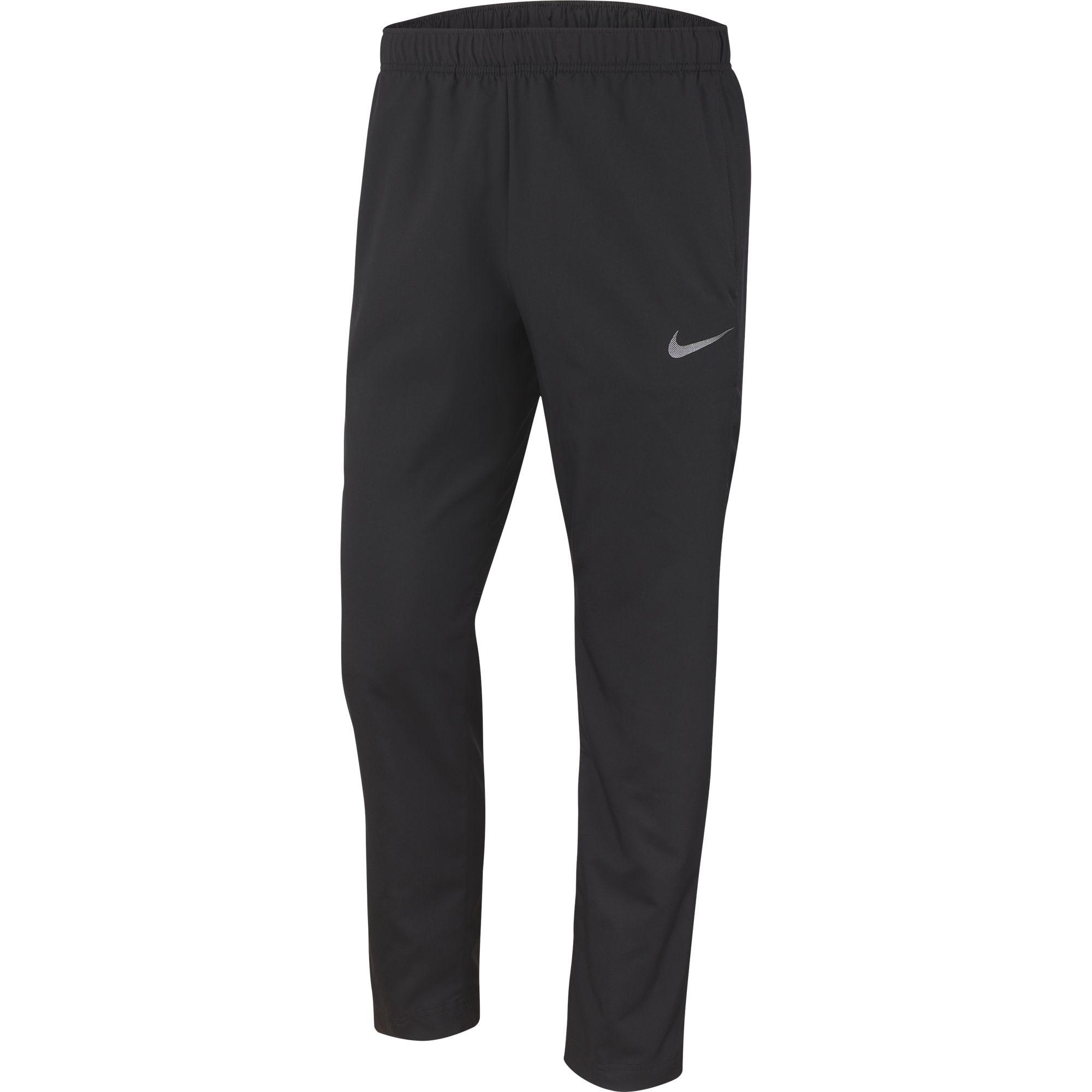 Nike Mens DriFIT Woven Training Trousers Black