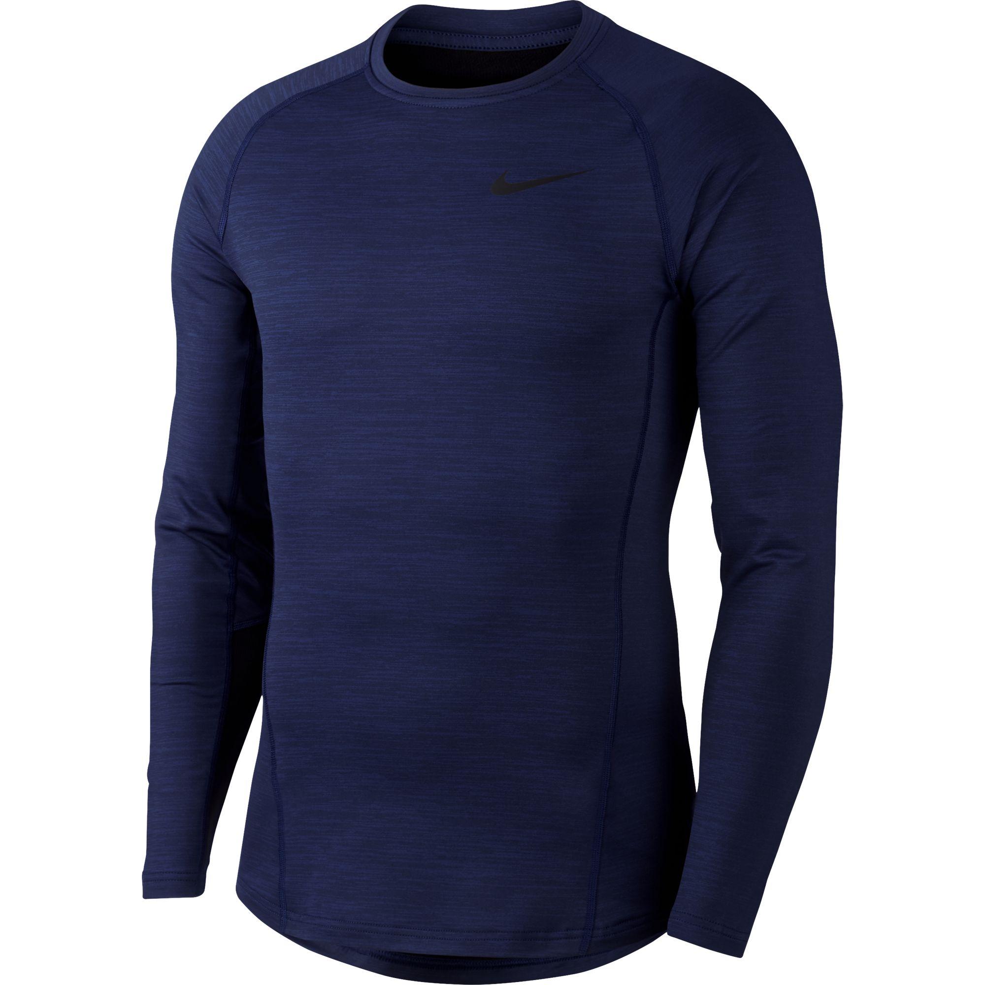 nike men's pro warm top