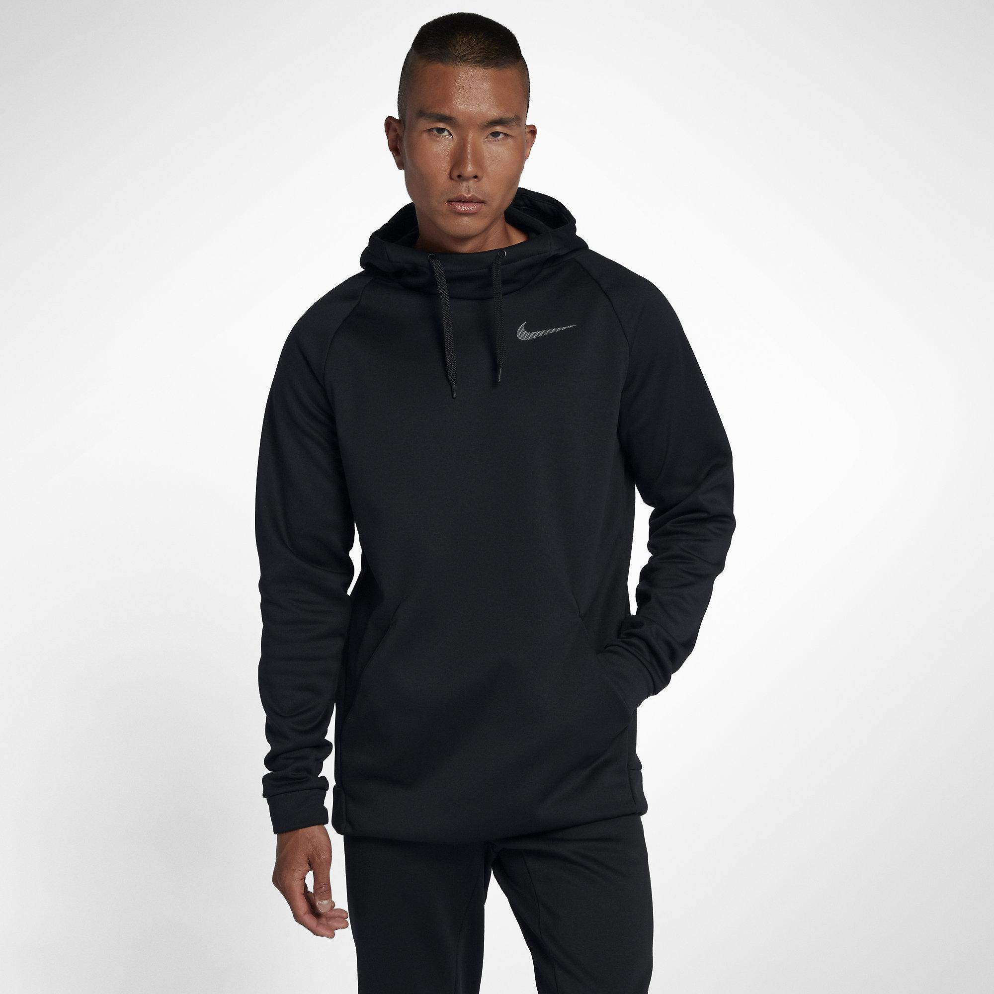 nike men's dry training hoodie