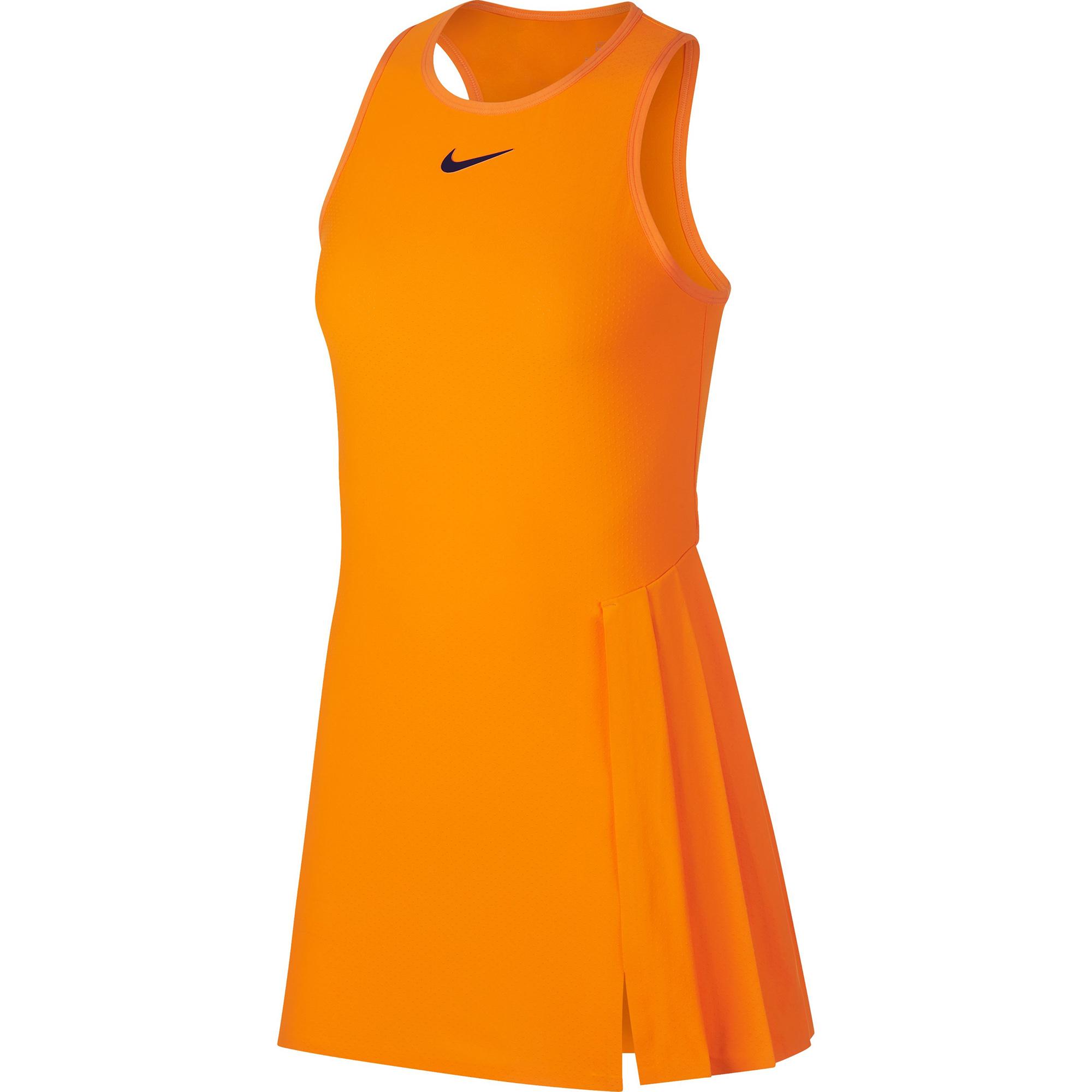 nike orange dress