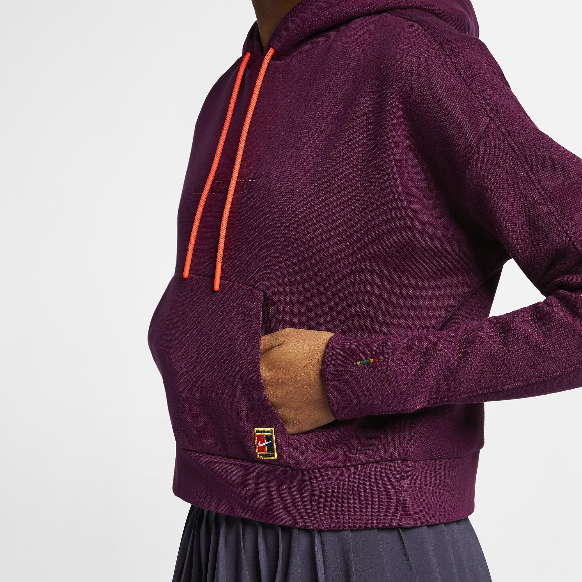 maroon nike pullover