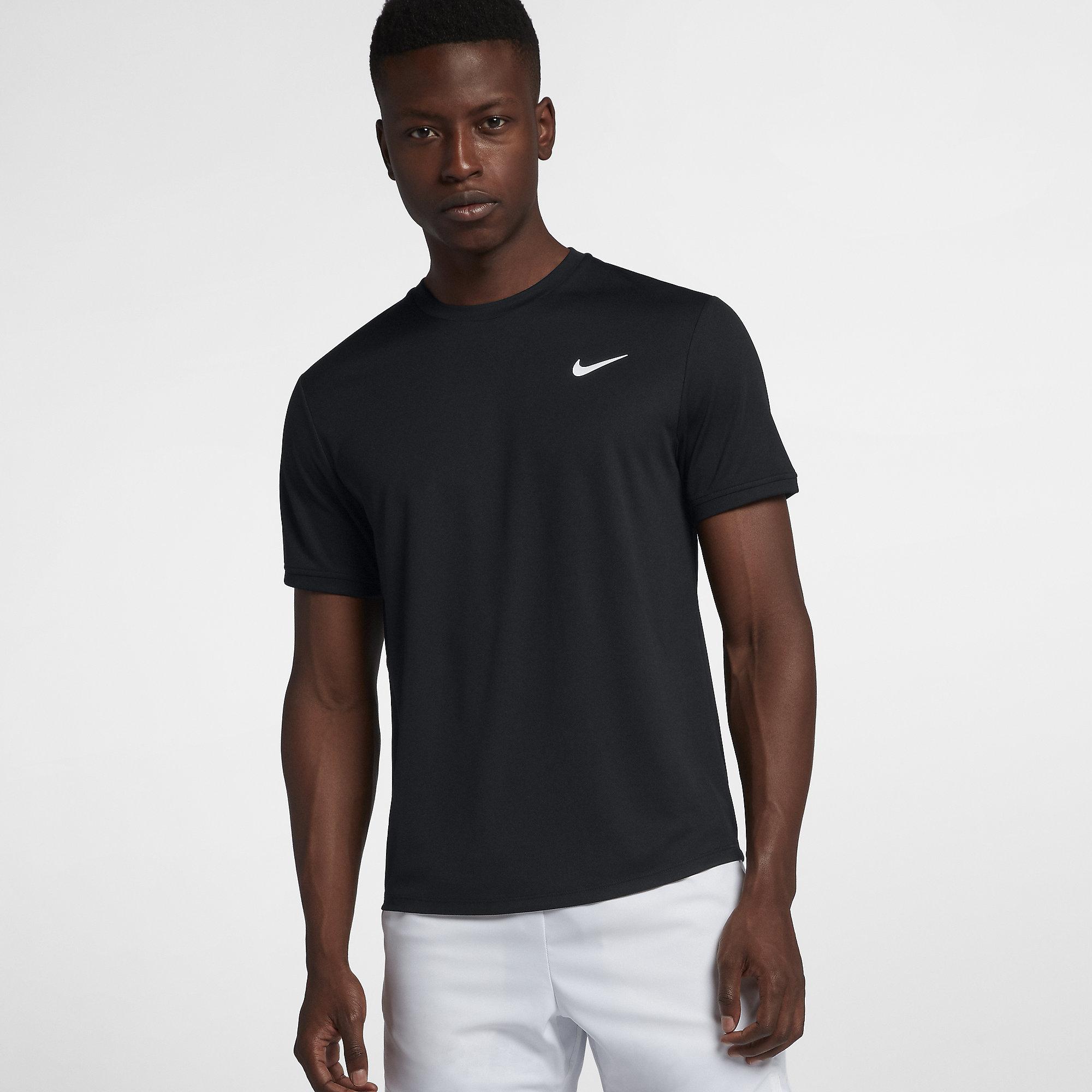 Nike Mens Dry Short Sleeve Top Black