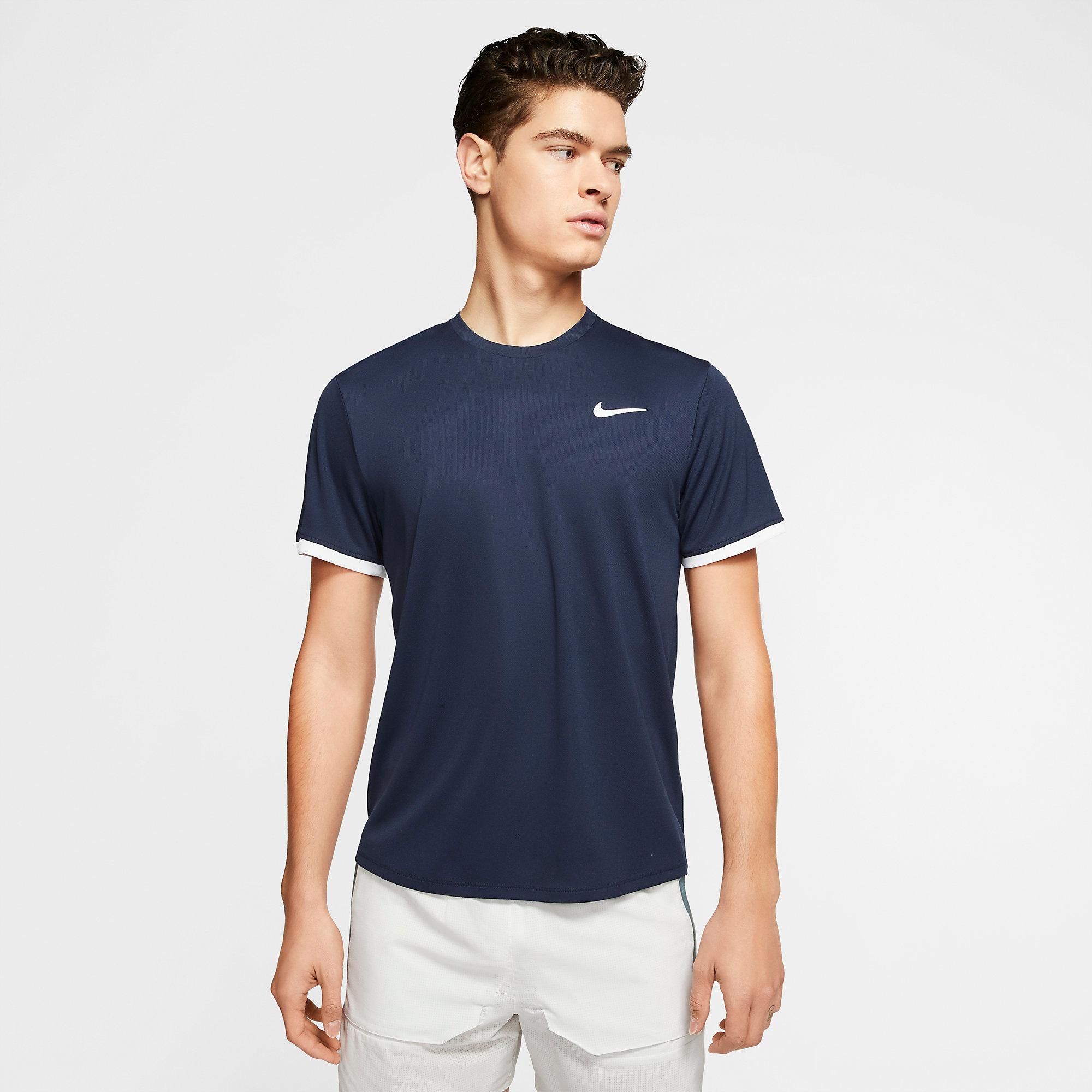 Nike Mens Dry Short Sleeve Top Obsidian