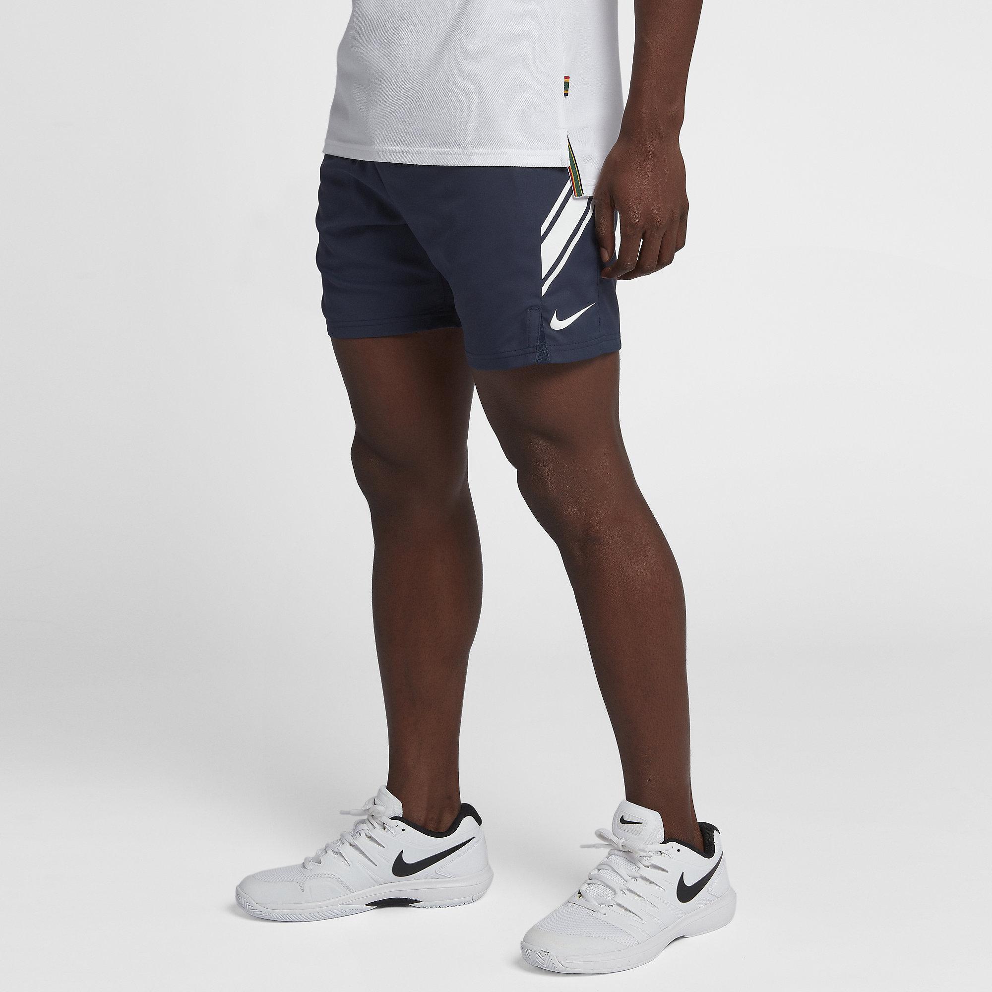 nike men's 7 inch tennis shorts