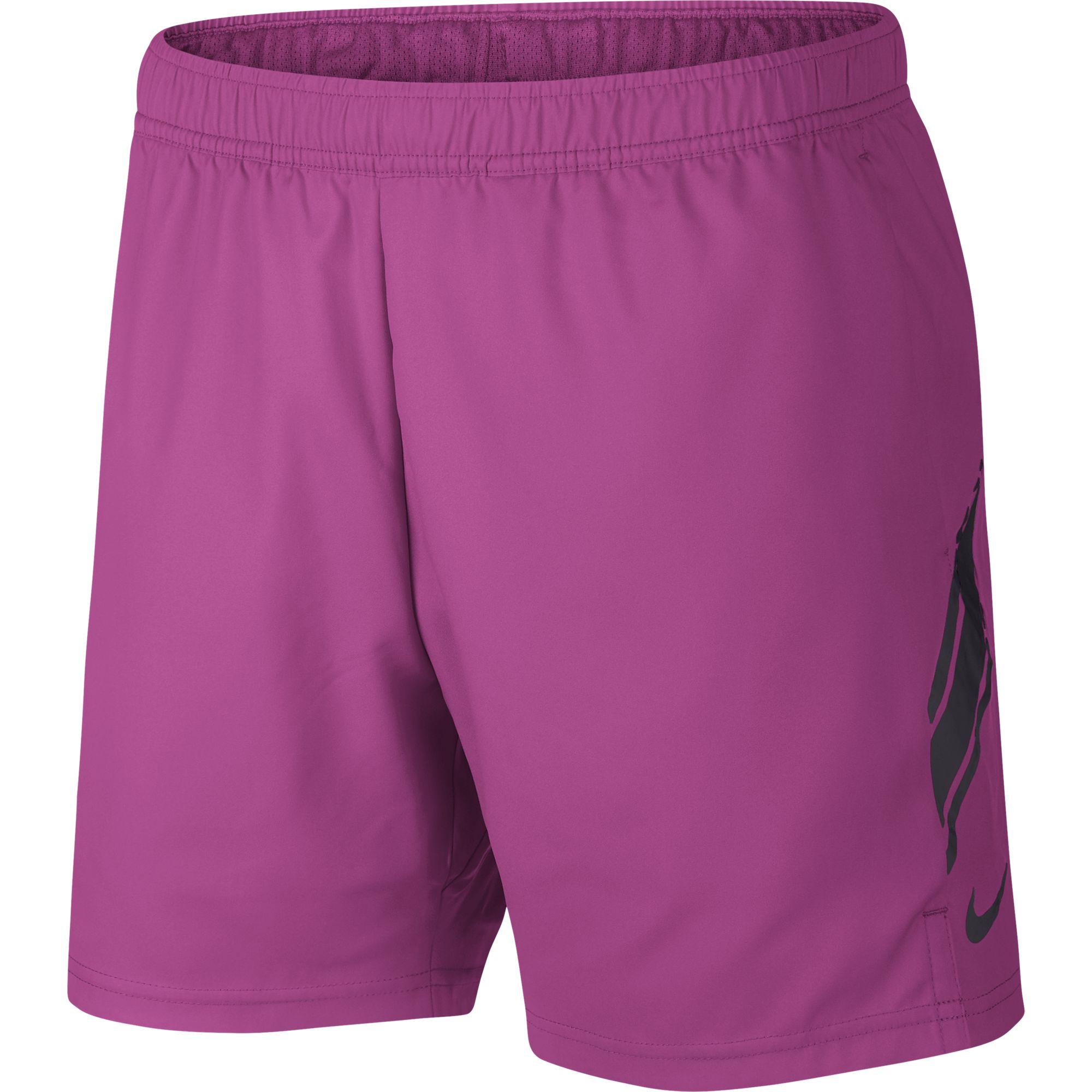 nike fuchsia shorts