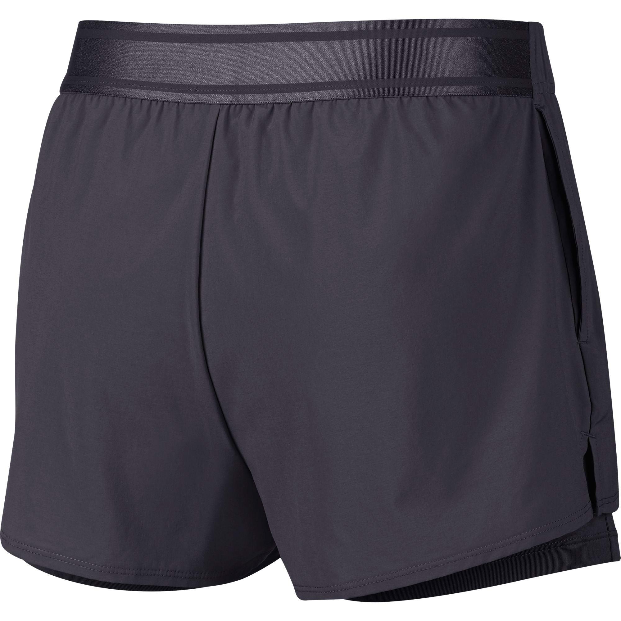 Nike Womens Flex Tennis Shorts - Gridiron - Tennisnuts.com