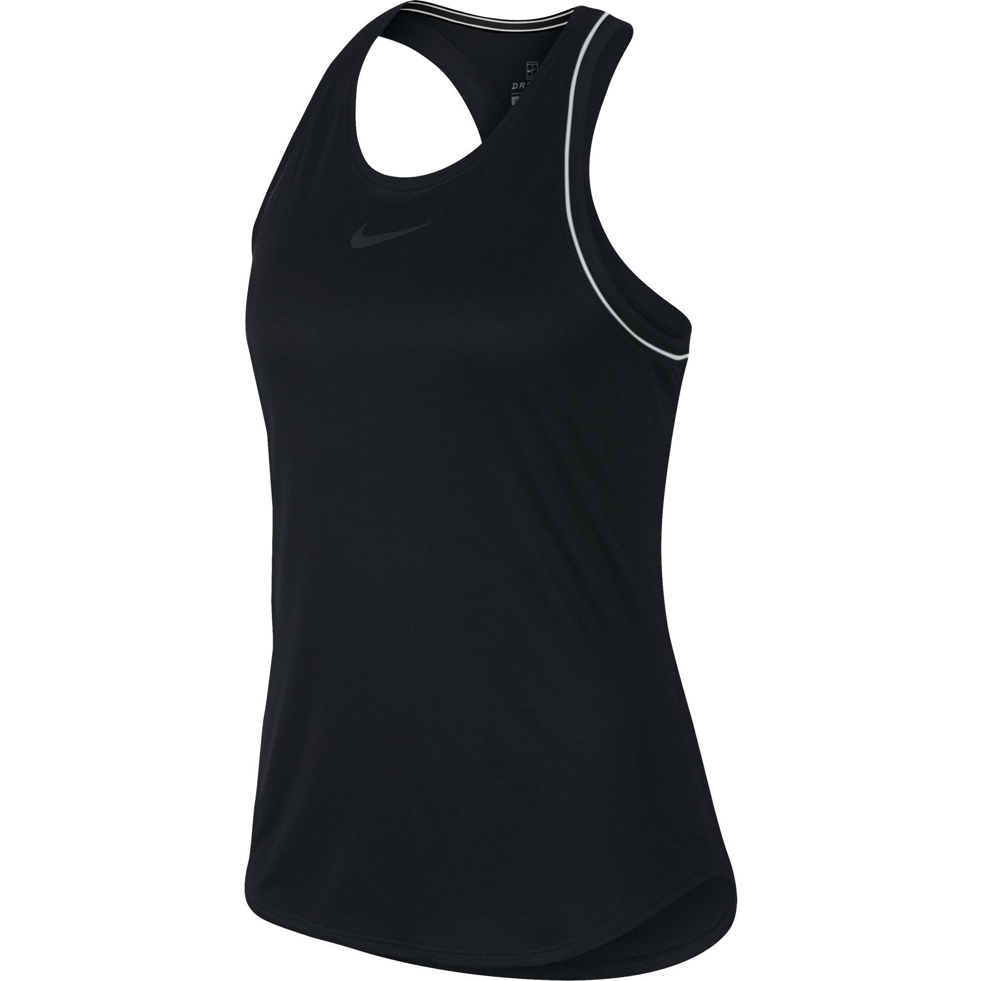 nike black tank top womens