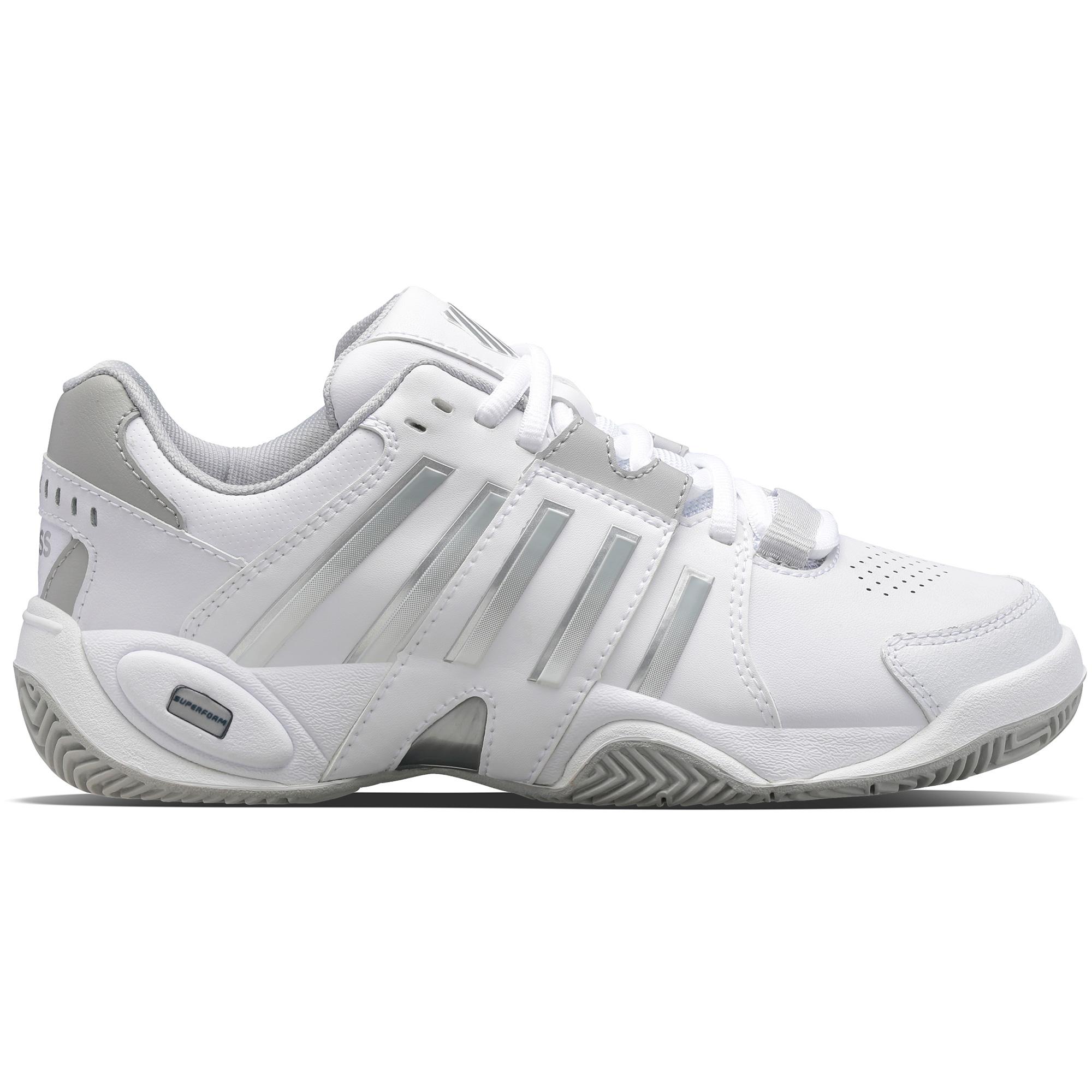 KSwiss Womens IV Tennis Shoes White/High Rise