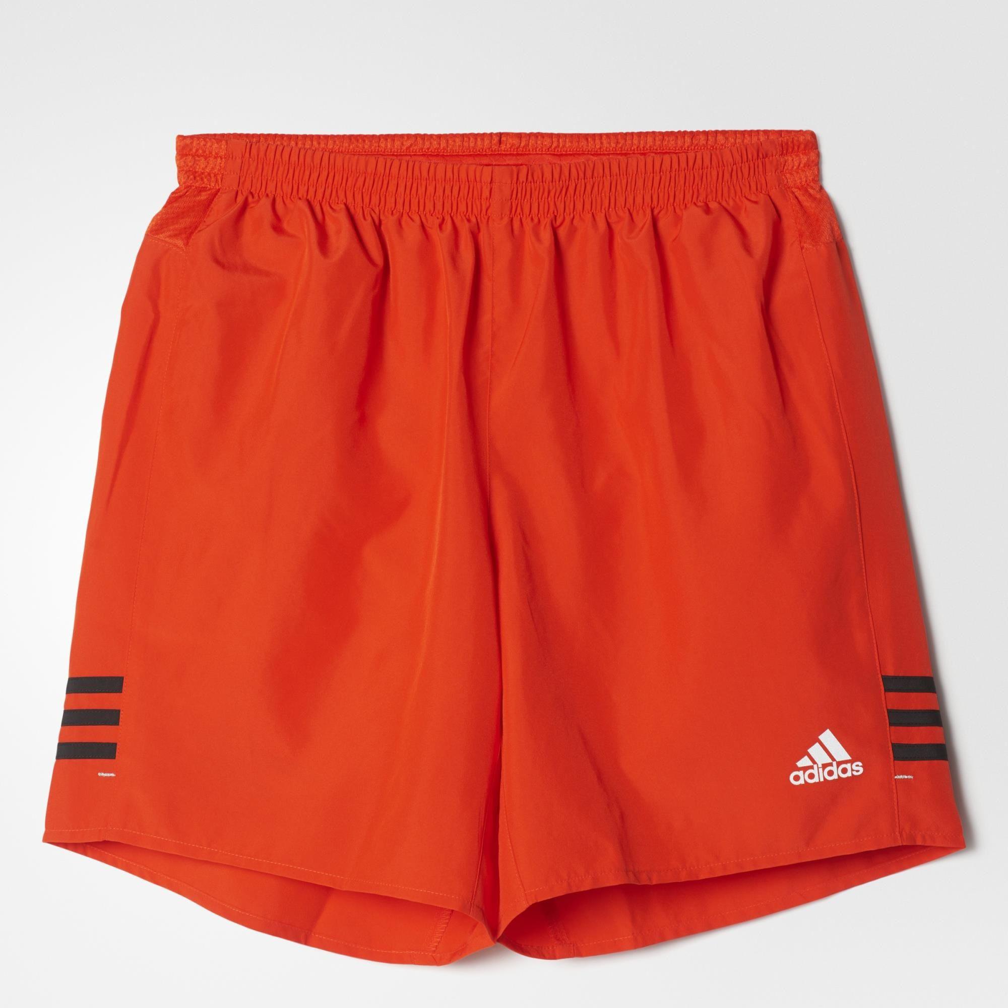 Empleador Stevenson Desilusión Adidas Mens Response 7-Inch Shorts - Bold Orange - Tennisnuts.com