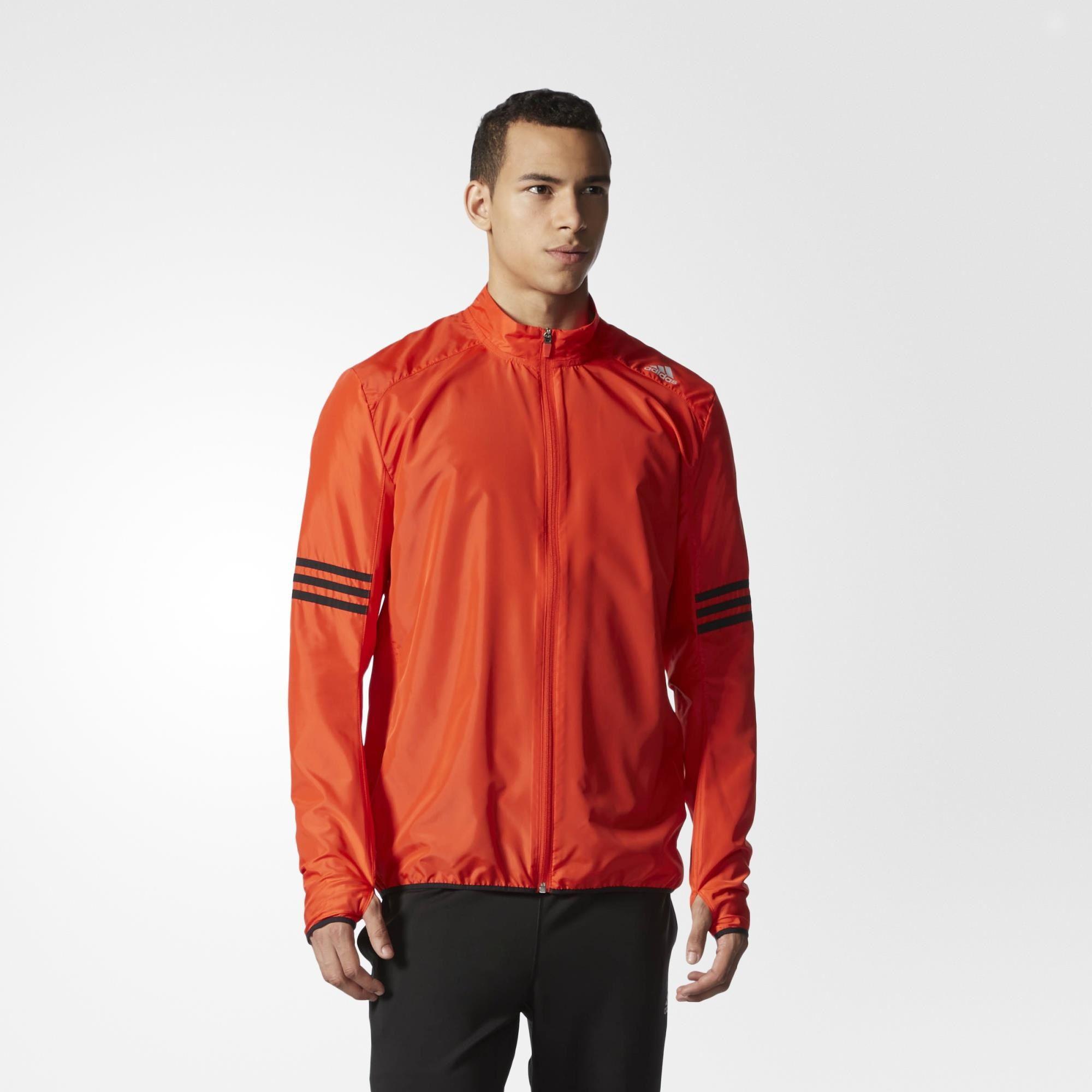 adidas response wind jacket men's