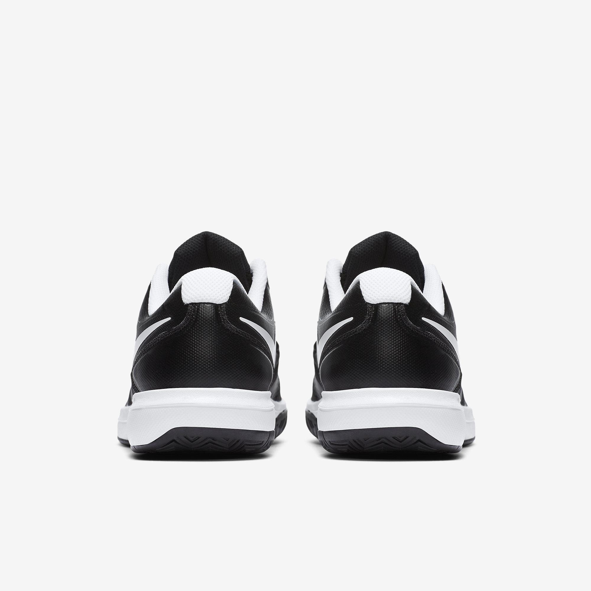 Nike Boys Air Zoom Prestige Tennis Shoes - Black/White - Tennisnuts.com