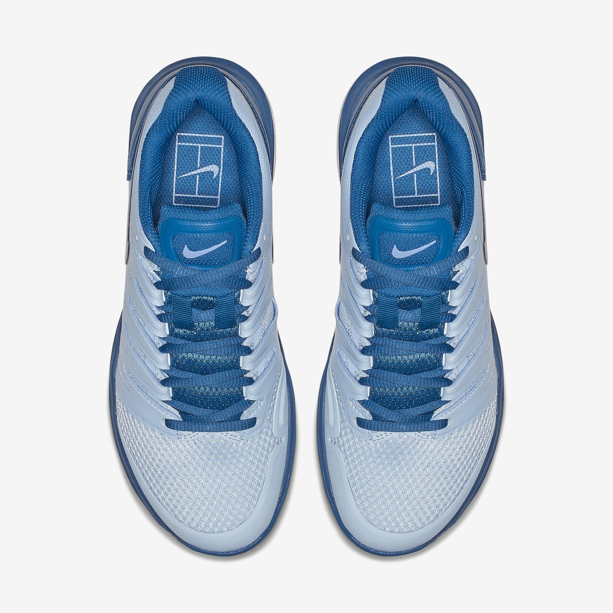 solid blue nike shoes