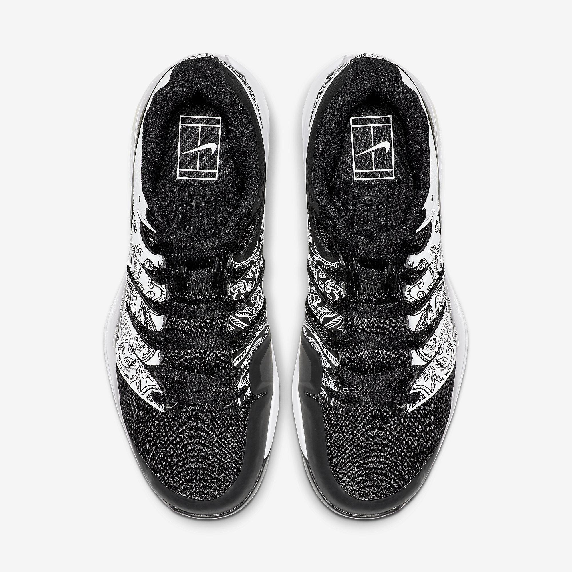 black and white nike womens tennis shoes