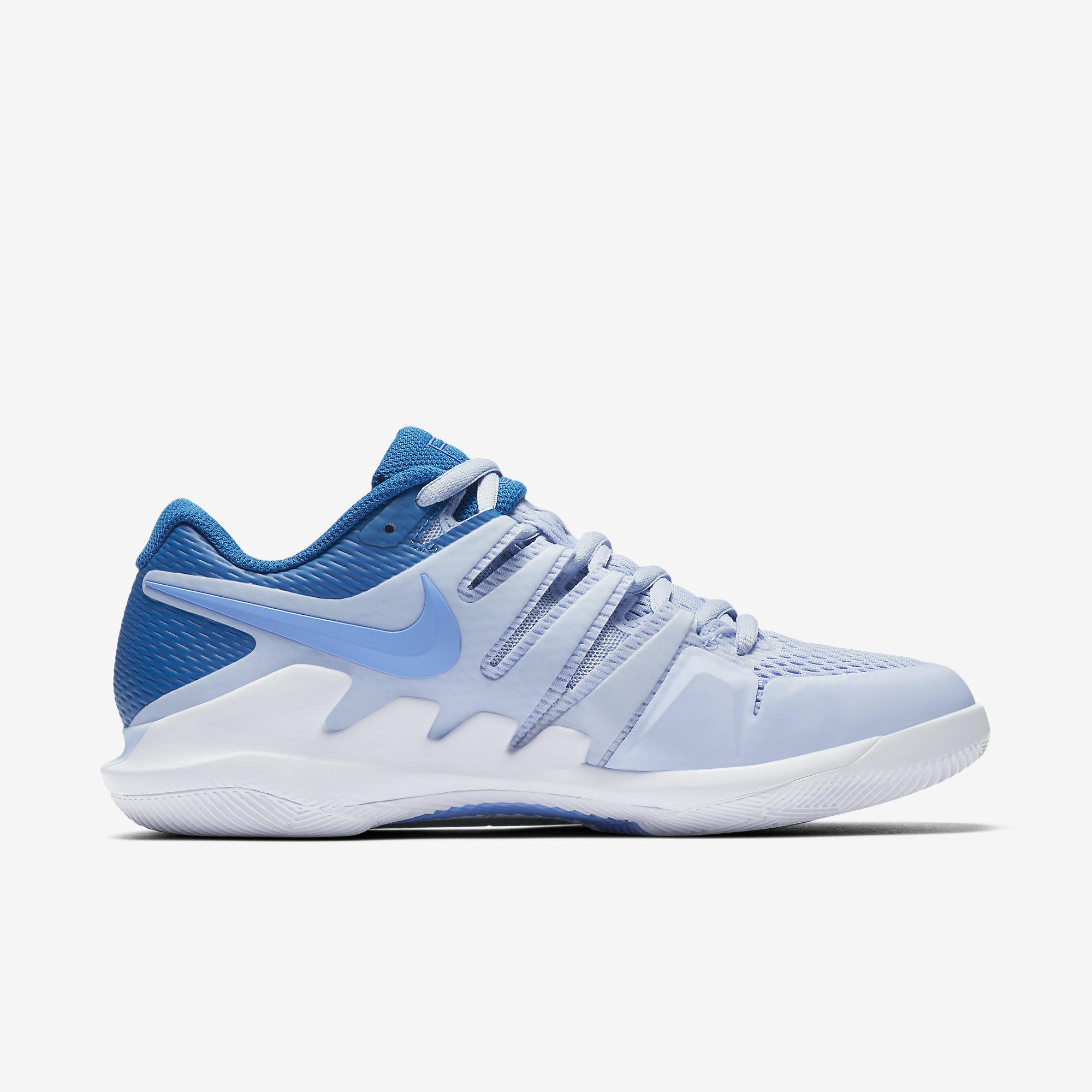 Nike Womens Air Zoom Vapor X Tennis Shoes - Royal Tint/Military Blue ...