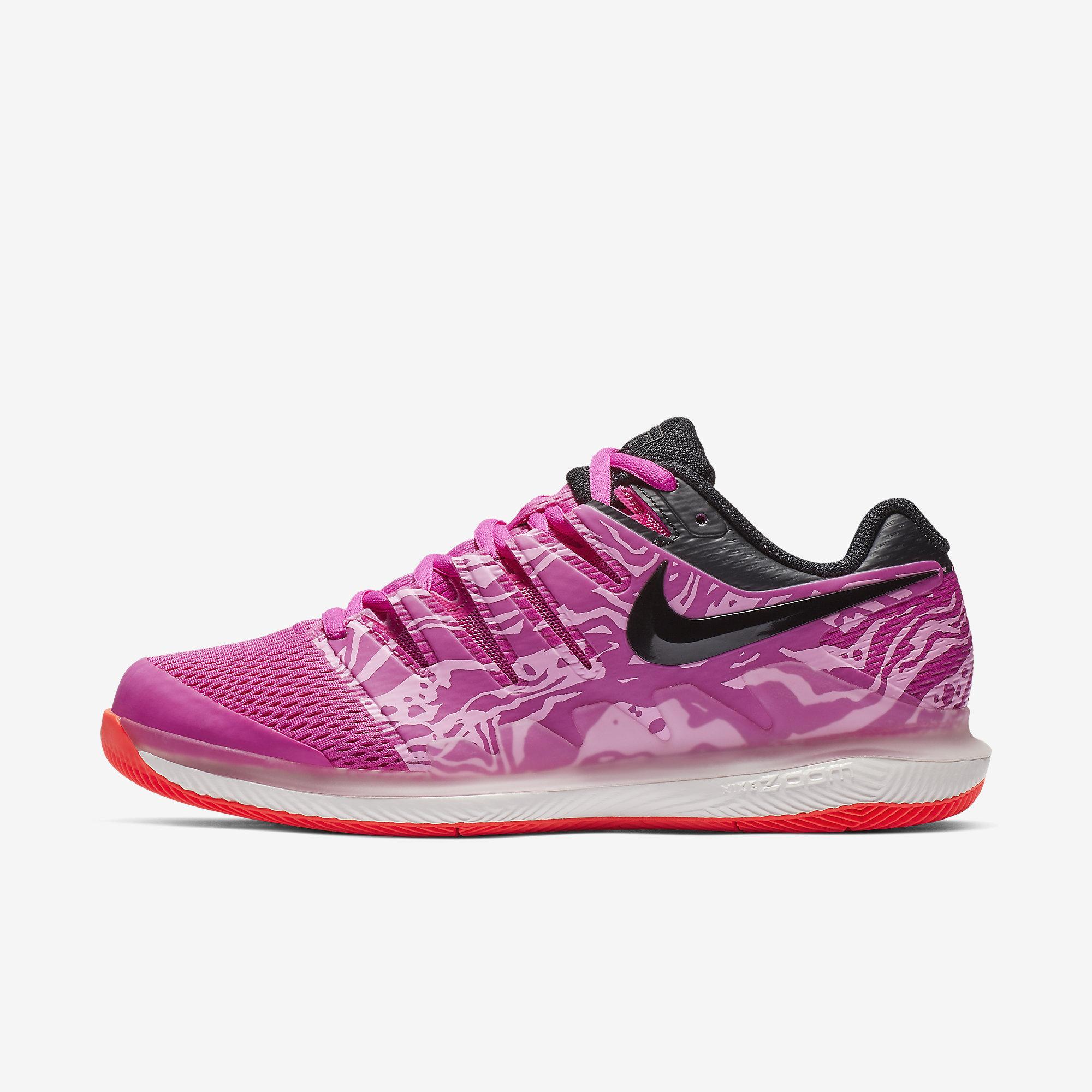 Nike Womens Air Zoom Vapor X Tennis Shoes - Laser Fuchsia/Psychic Pink ...