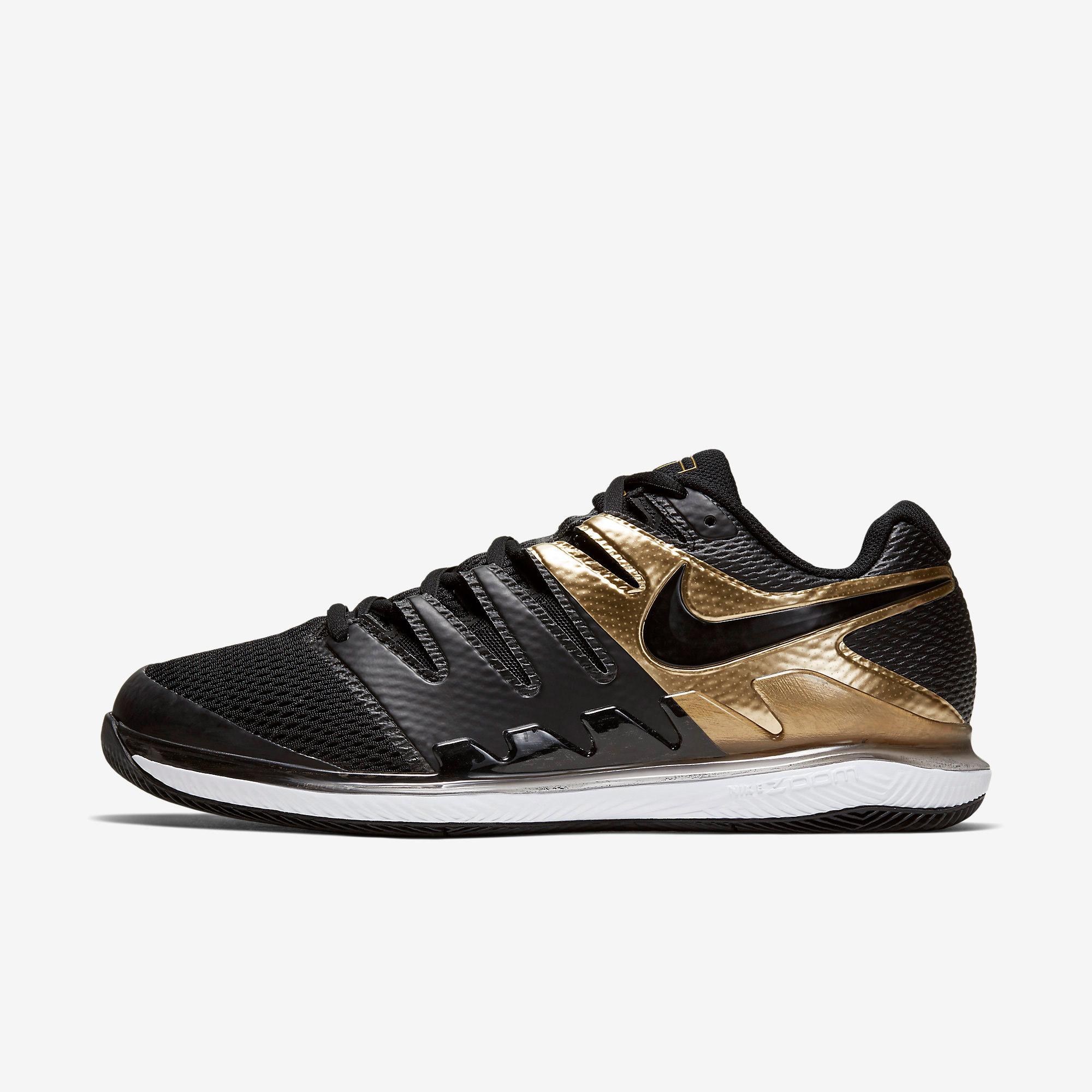 black and gold nike mens