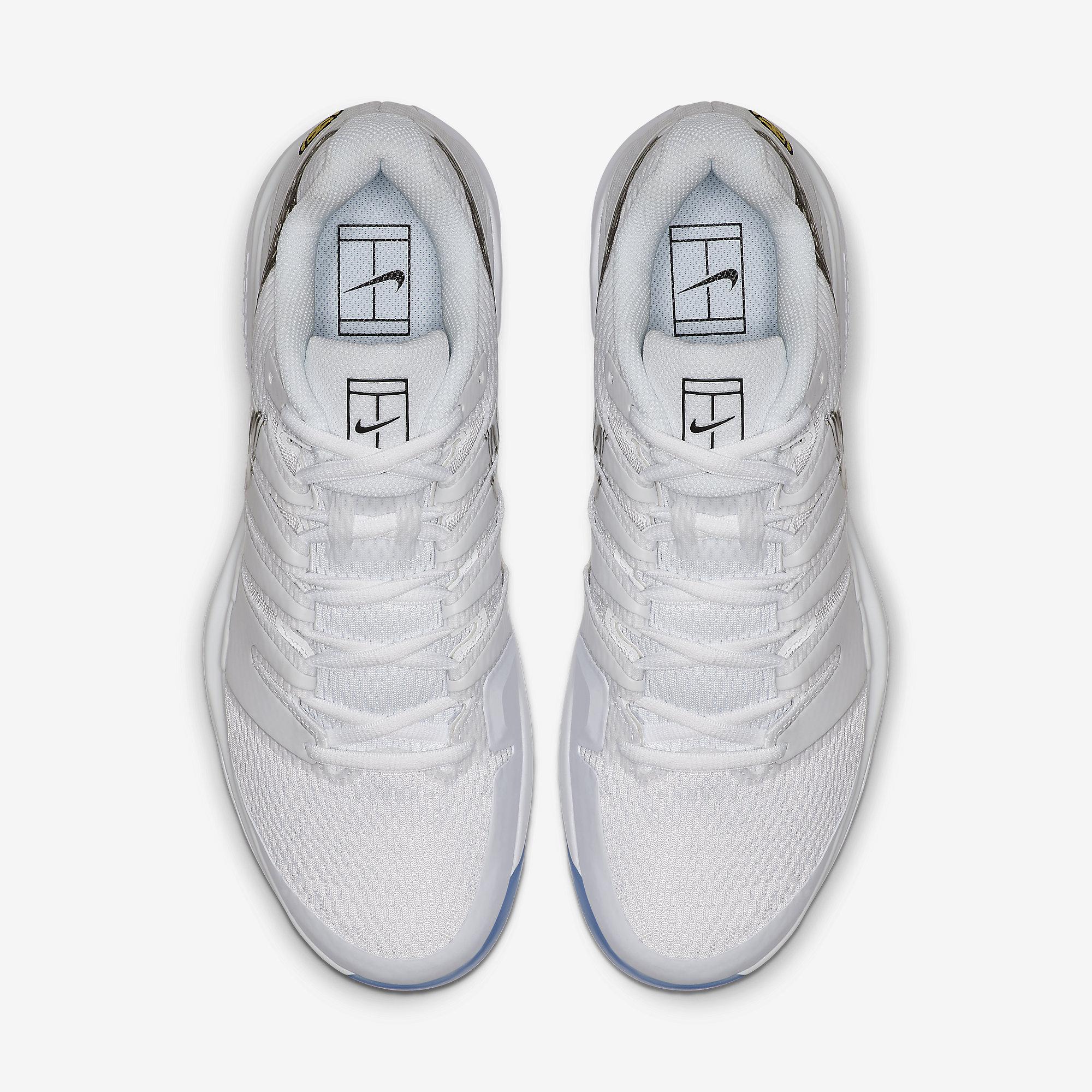 nike air zoom vapor x white canary
