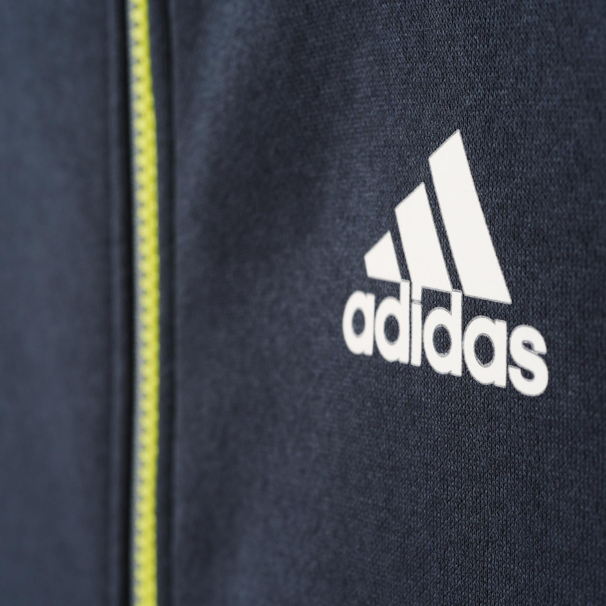 Adidas Boys Locker Room Street Hoodie Dark Grey/Multicolour