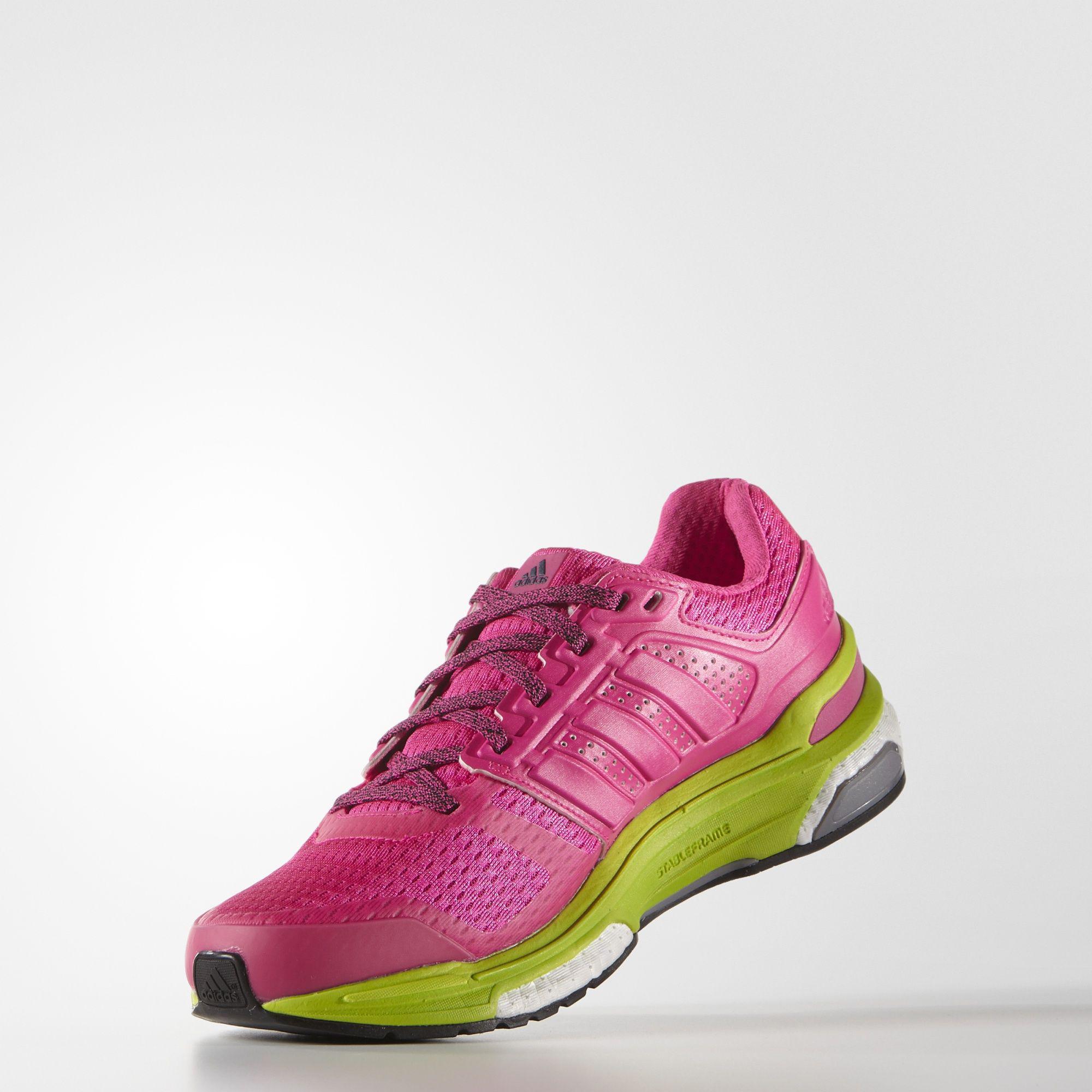 Adidas Womens Supernova Sequence 8 Boost Running Shoes - Pink ...