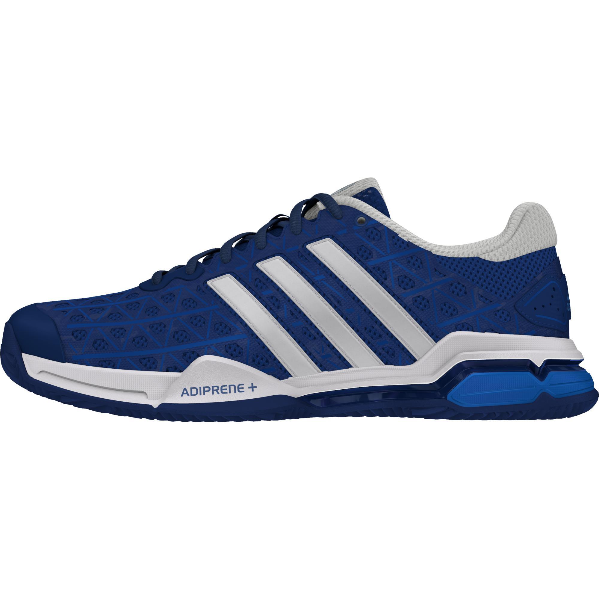 Adidas Mens Barricade Club Clay Court Tennis Shoes Blue -