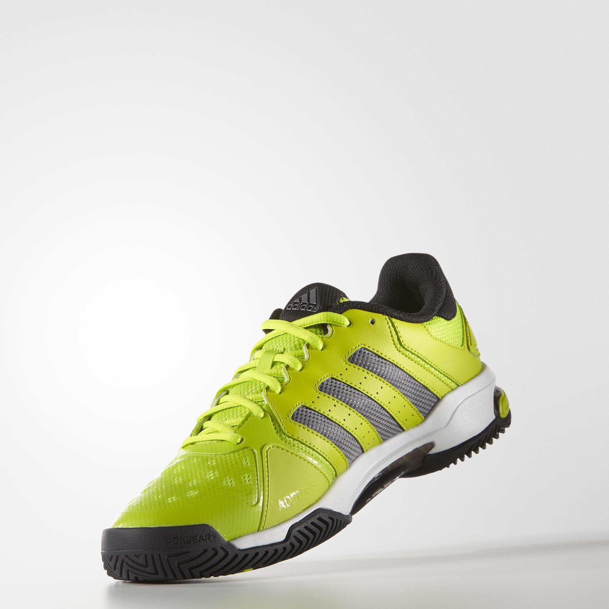 Adidas Mens Barricade Club Tennis Shoes - Green - Tennisnuts.com