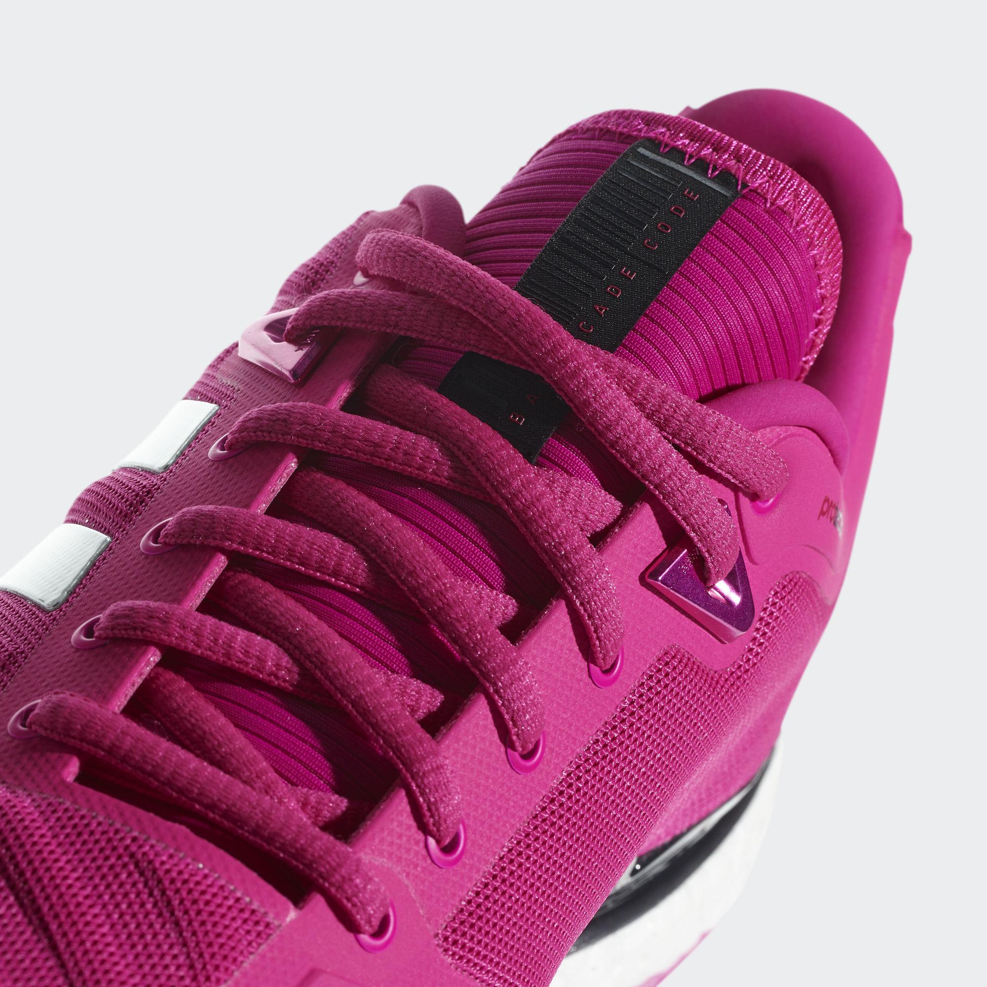 Adidas Mens Barricade Boost 2018 Tennis Shoes - Shock Pink ...
