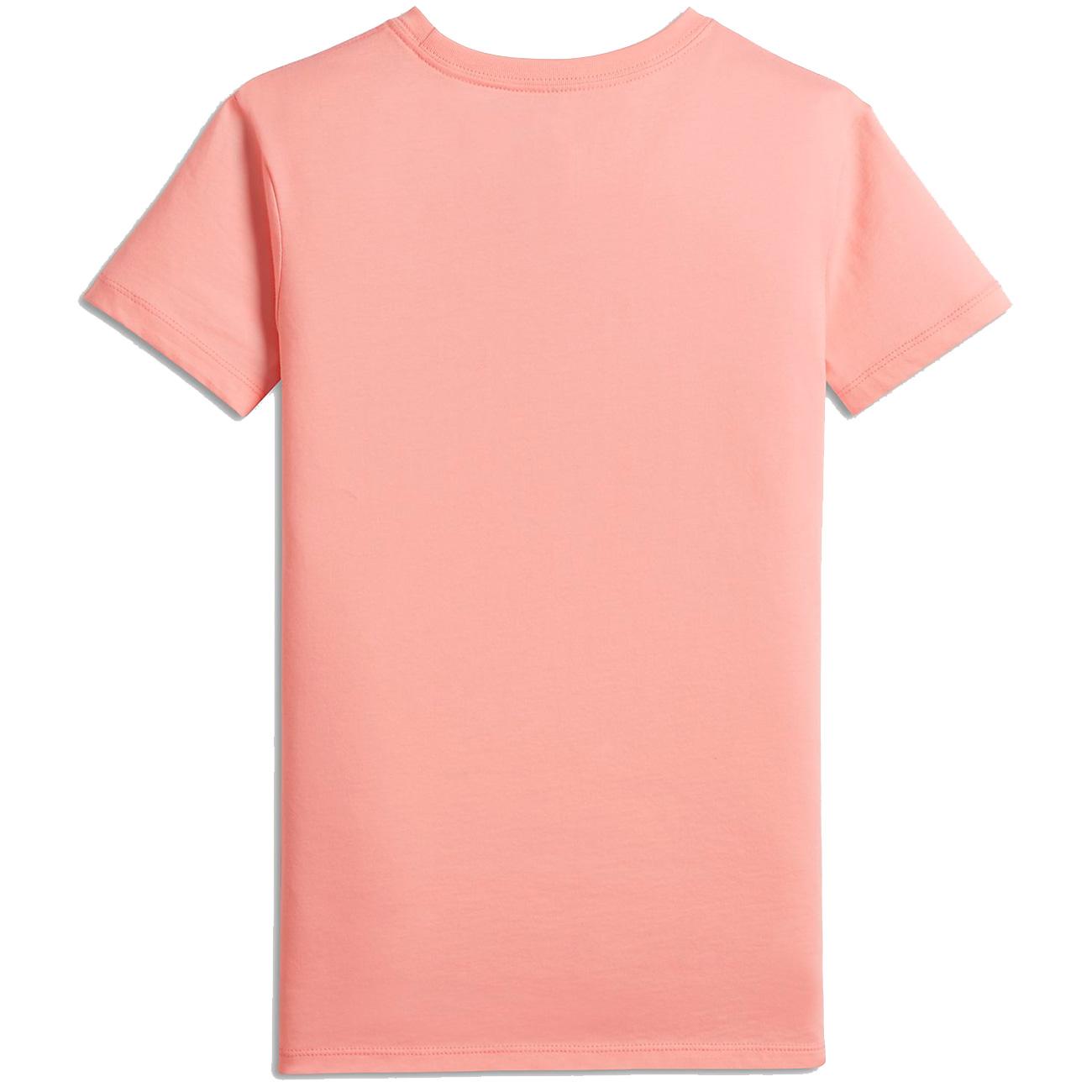 washed coral nike shirt