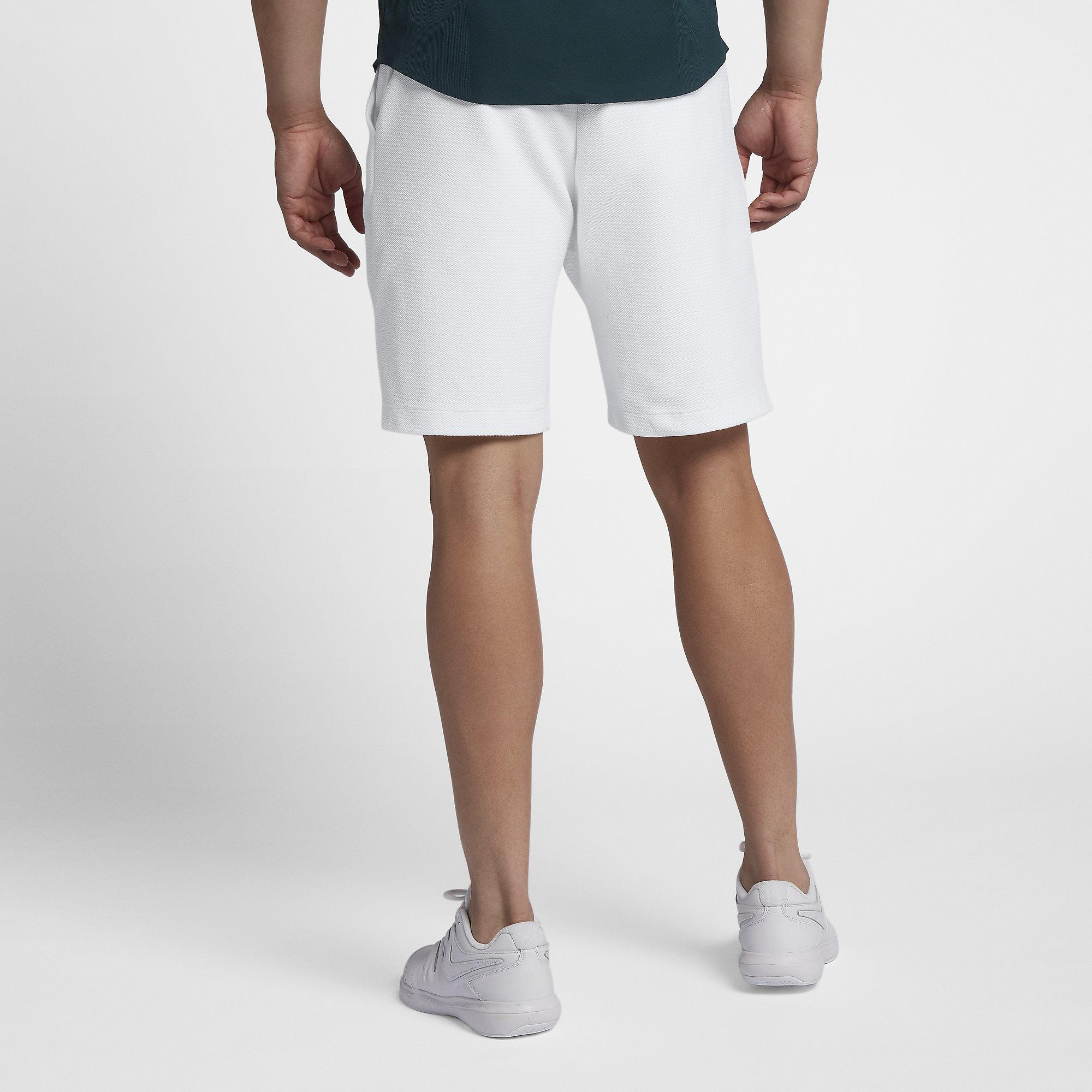 Nike Mens RF Tennis Shorts White