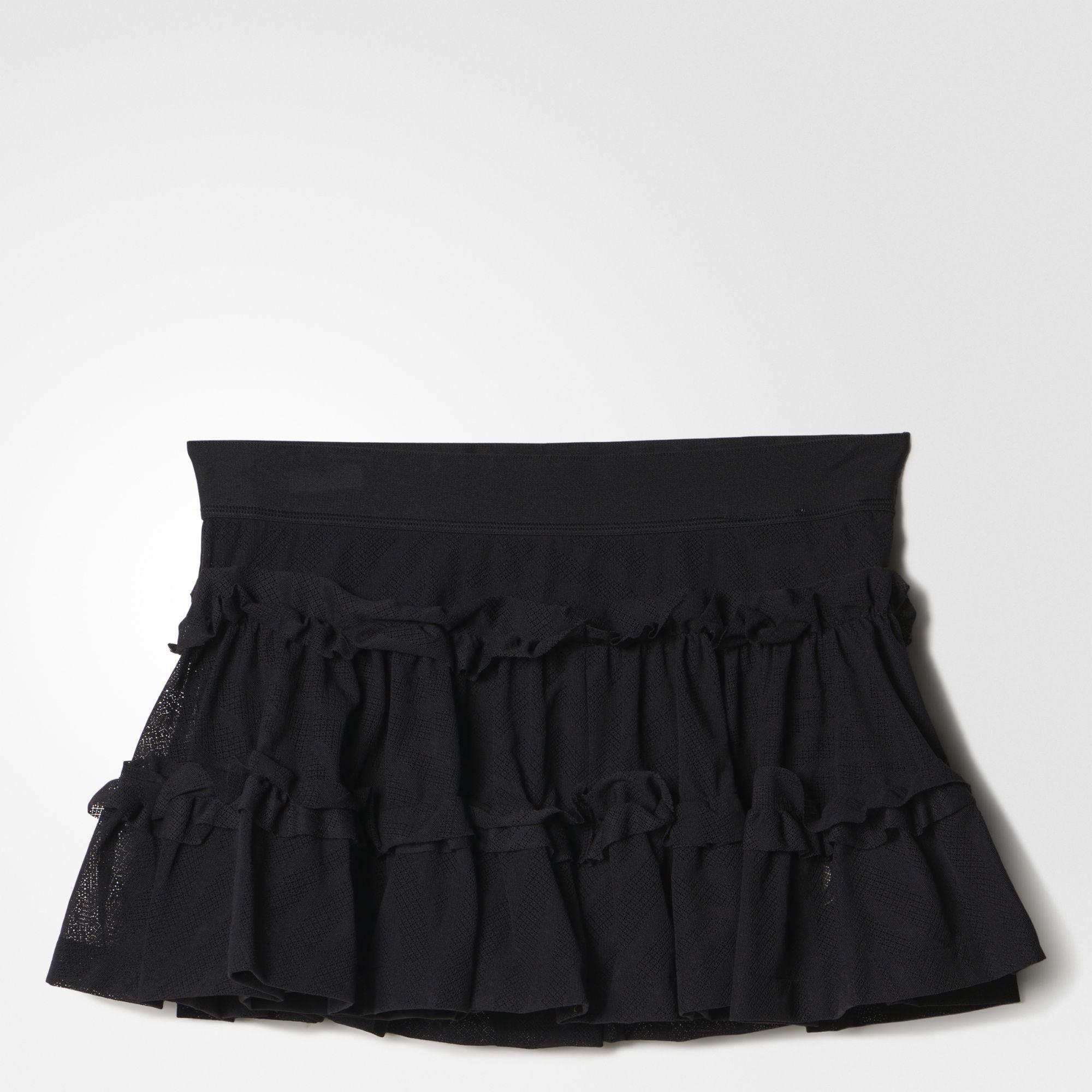 Adidas Womens Y-3 Roland Garros Skort - Black
