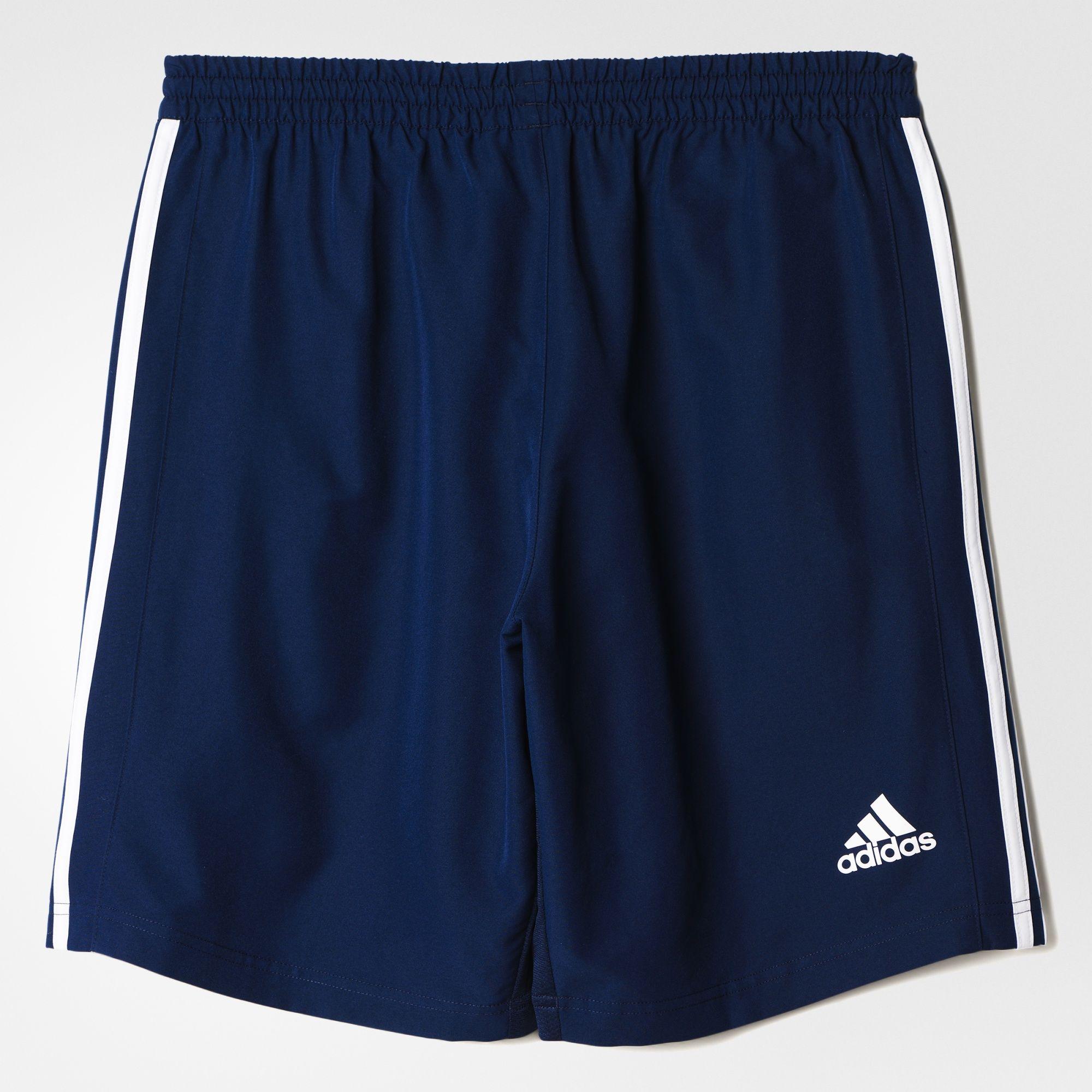 Adidas Mens T16 ClimaCool Shorts - Navy/White - Tennisnuts.com