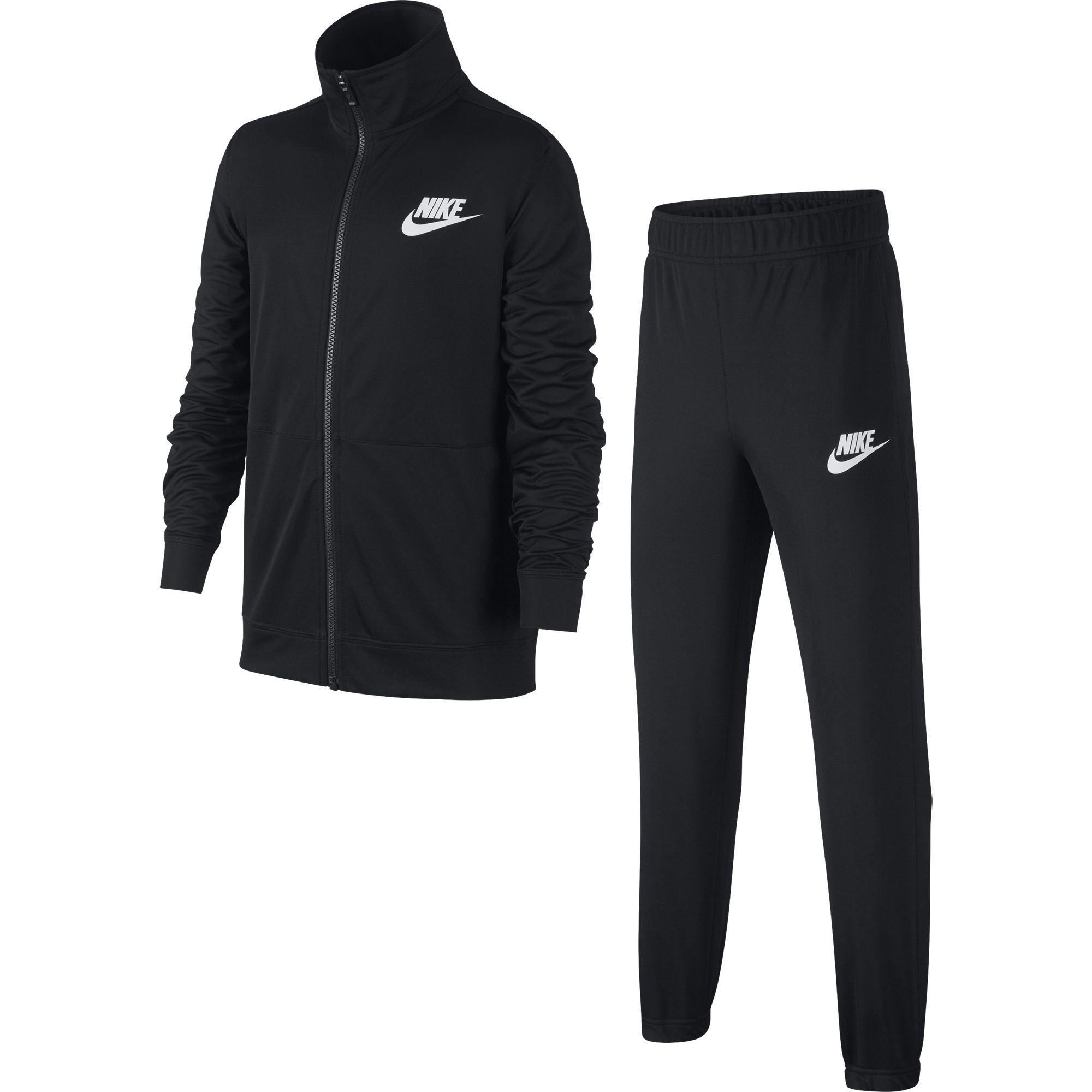 Nike Boys Sportswear Tracksuit - Black - Tennisnuts.com