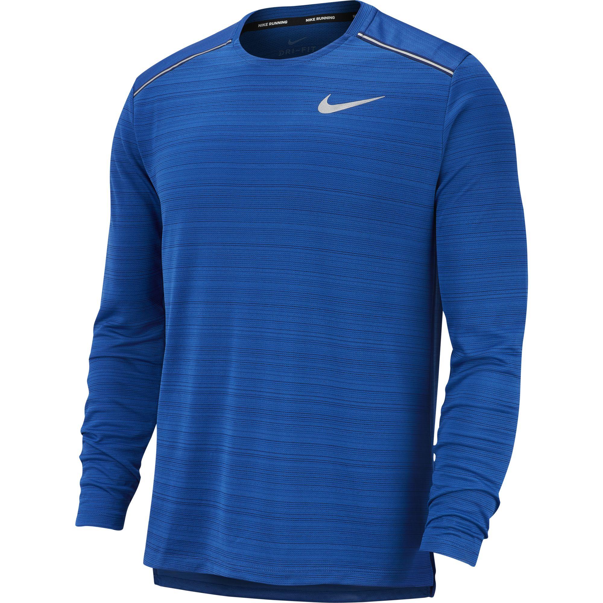 blue nike top mens