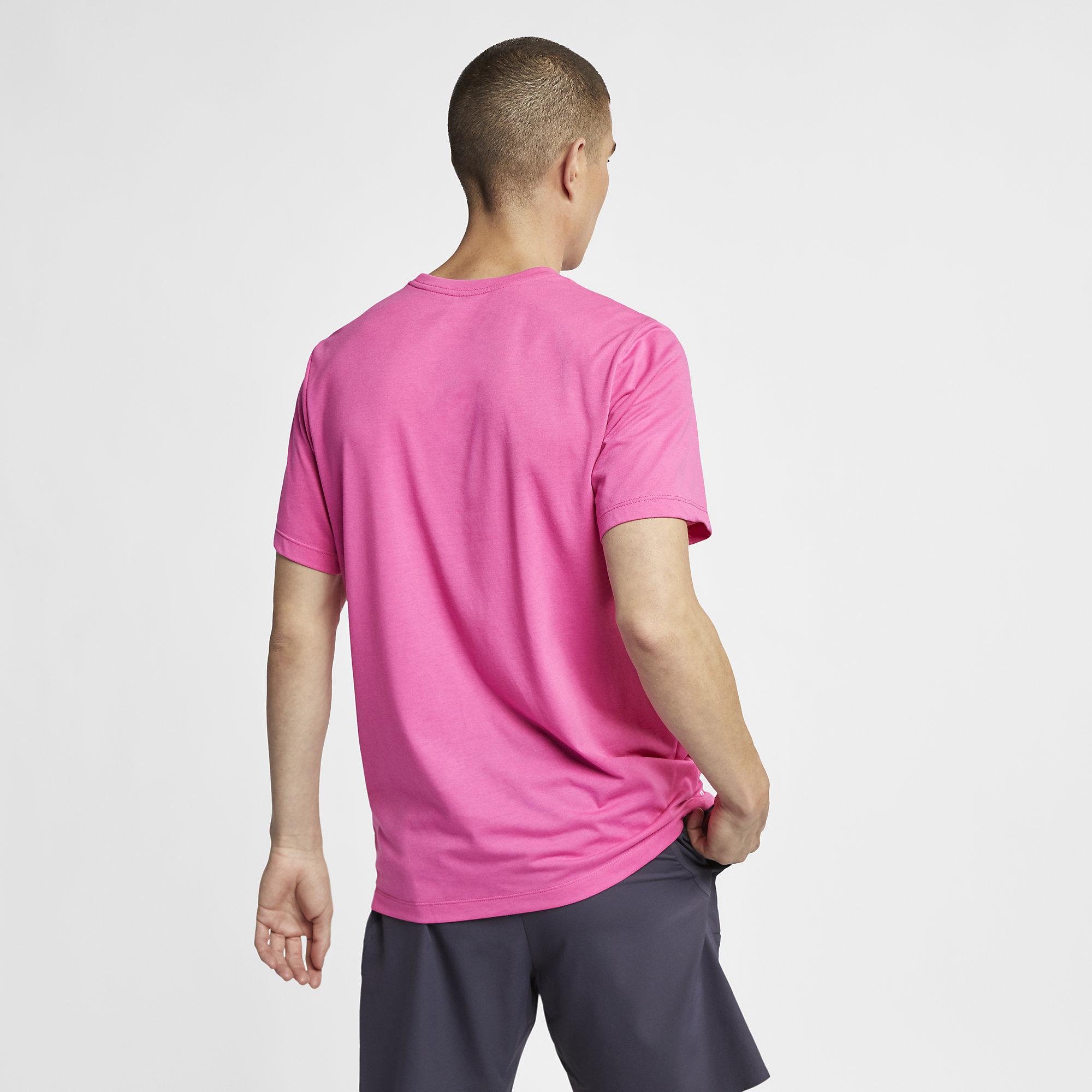 laser fuchsia shirt