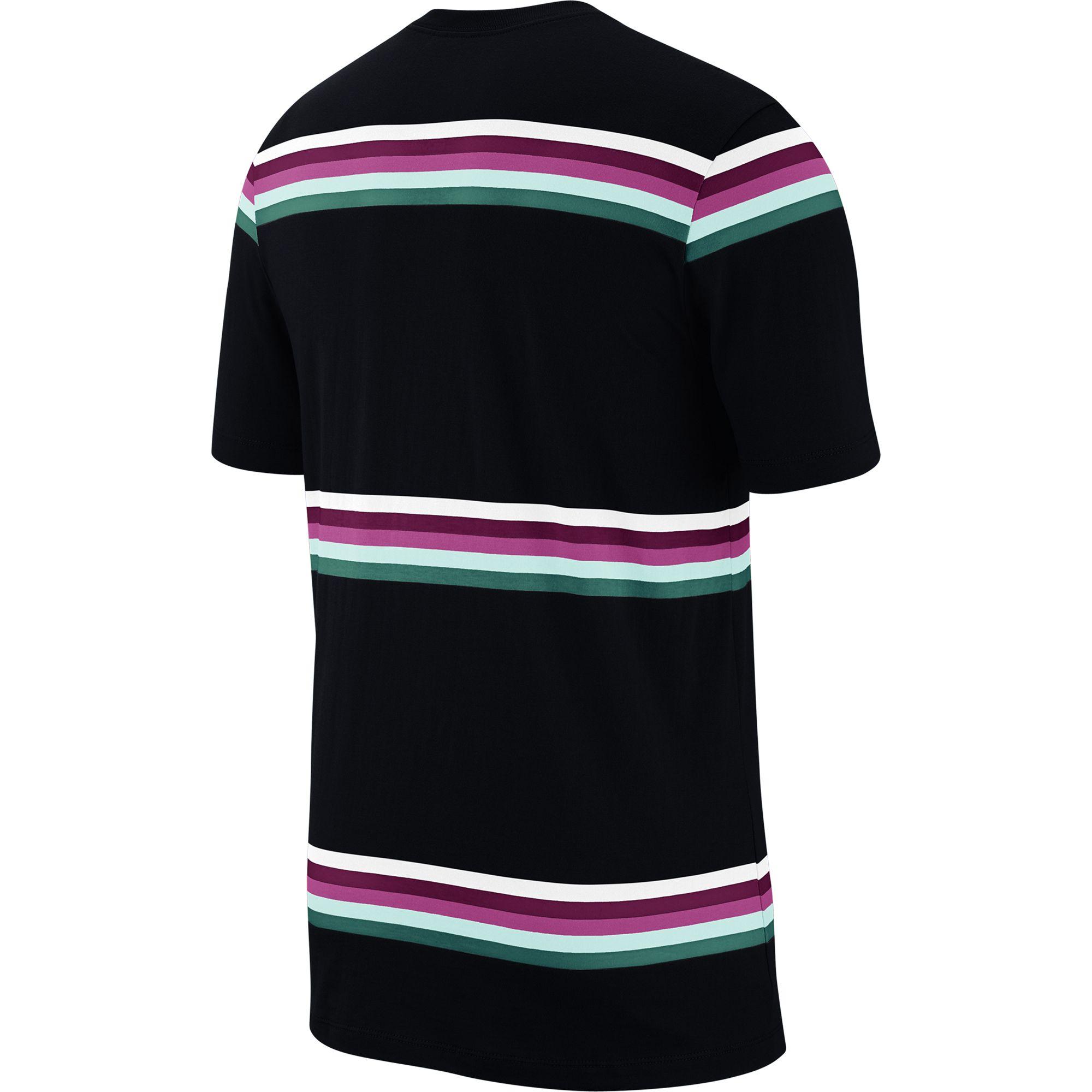 mens nike striped t shirt