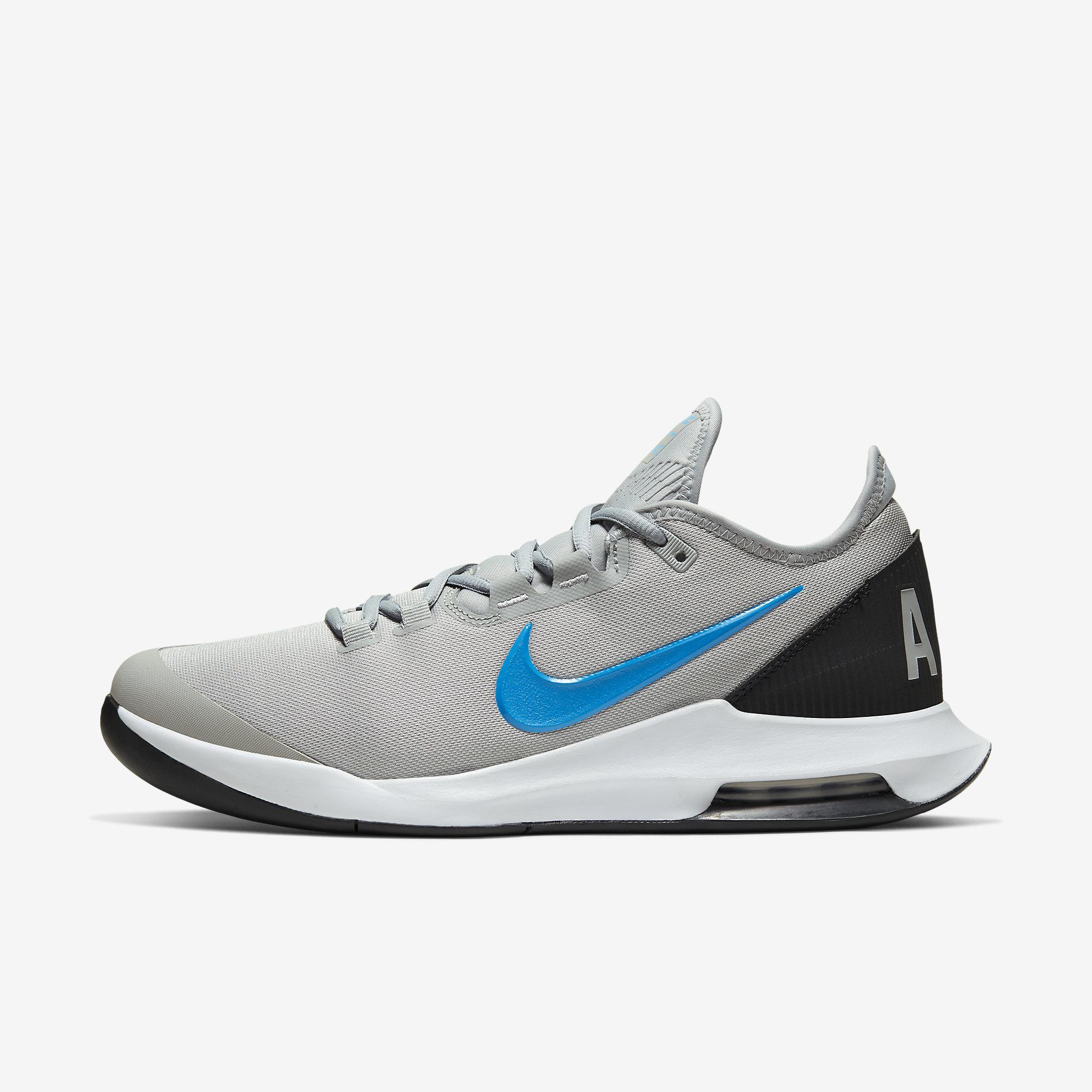 Nike Mens Air Max Wildcard Tennis Shoes - Grey/Blue/Black - Tennisnuts.com