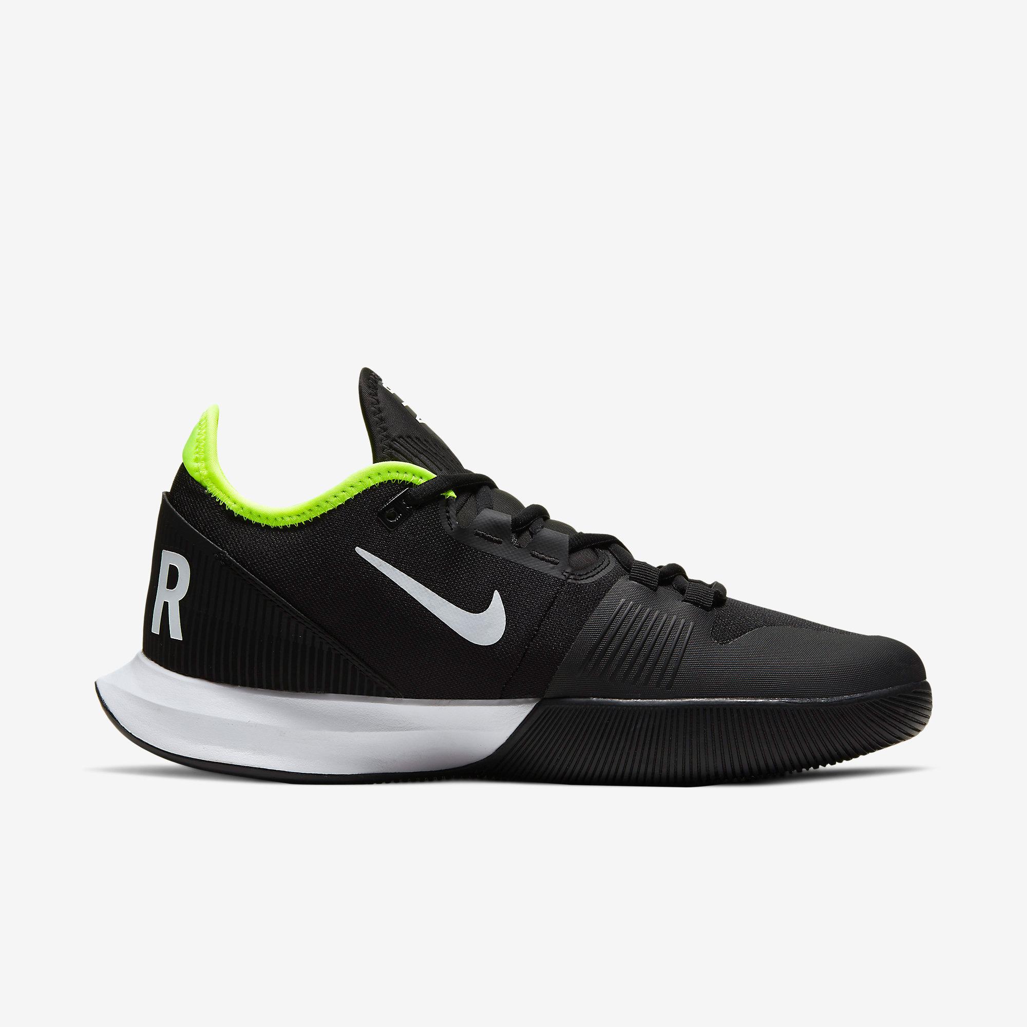 Nike Mens Air Max Wildcard Tennis Shoes Black/White/Volt