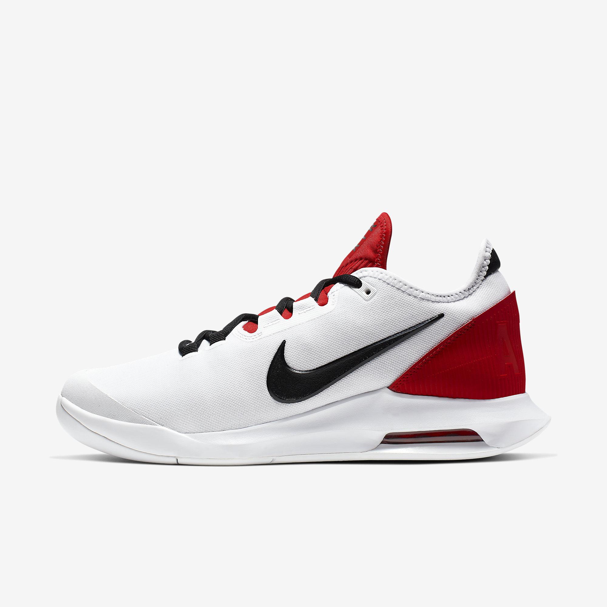 imagen conductor Panadería Nike Mens Air Max Wildcard Tennis Shoes - White/Black/University Red -  Tennisnuts.com