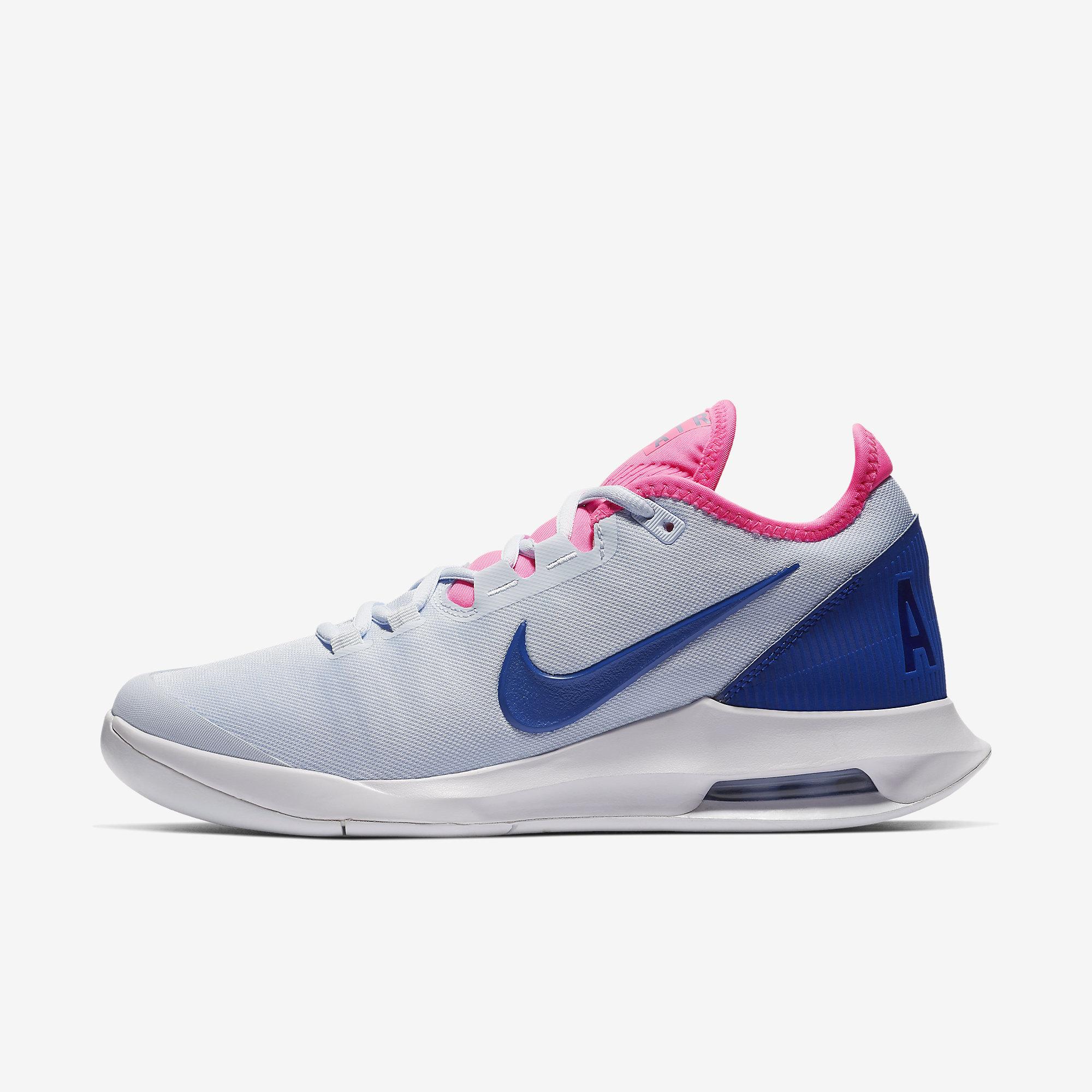 Nike Womens Air Max Wildcard Tennis Shoes - Blue/Pink/White ...