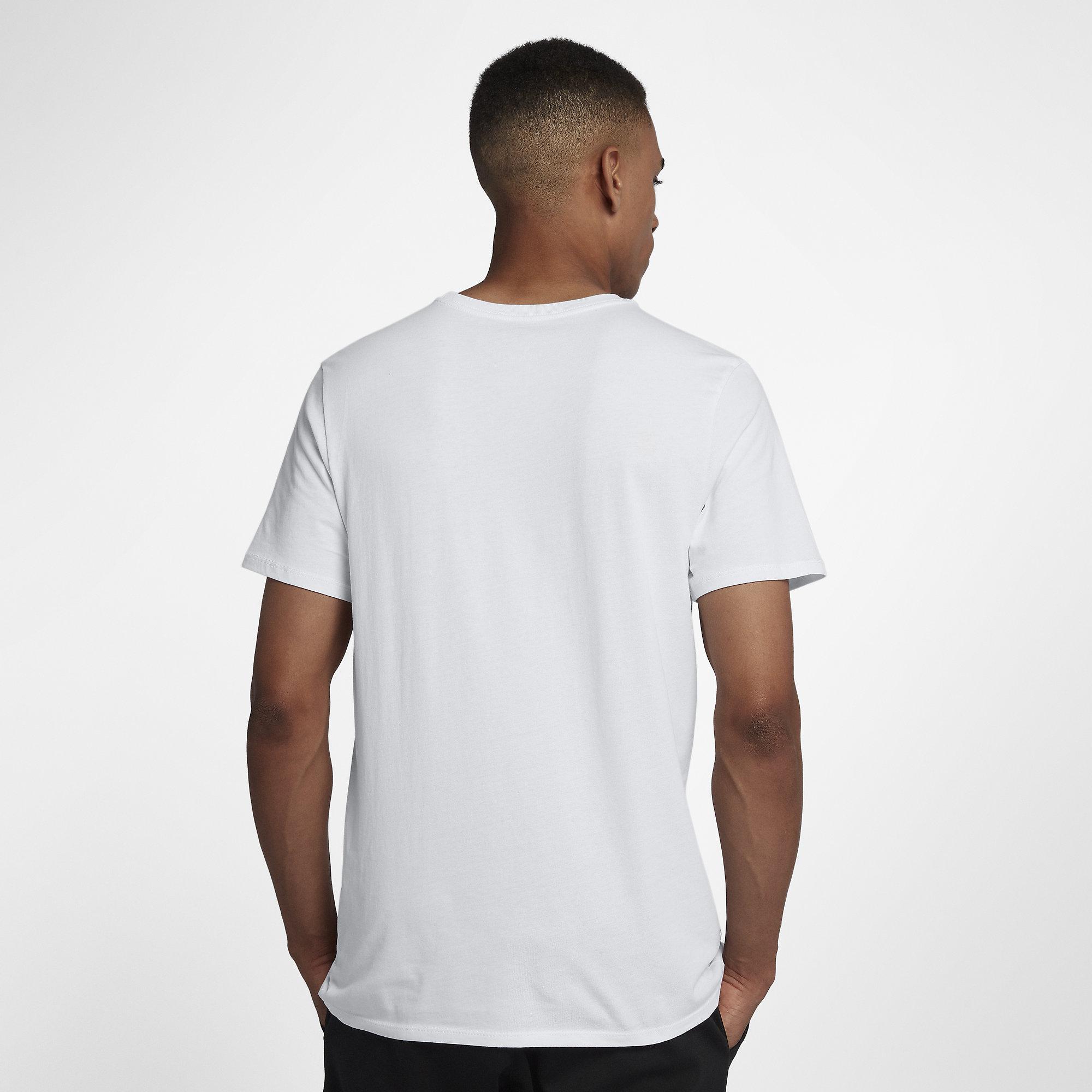 mens white nike tee