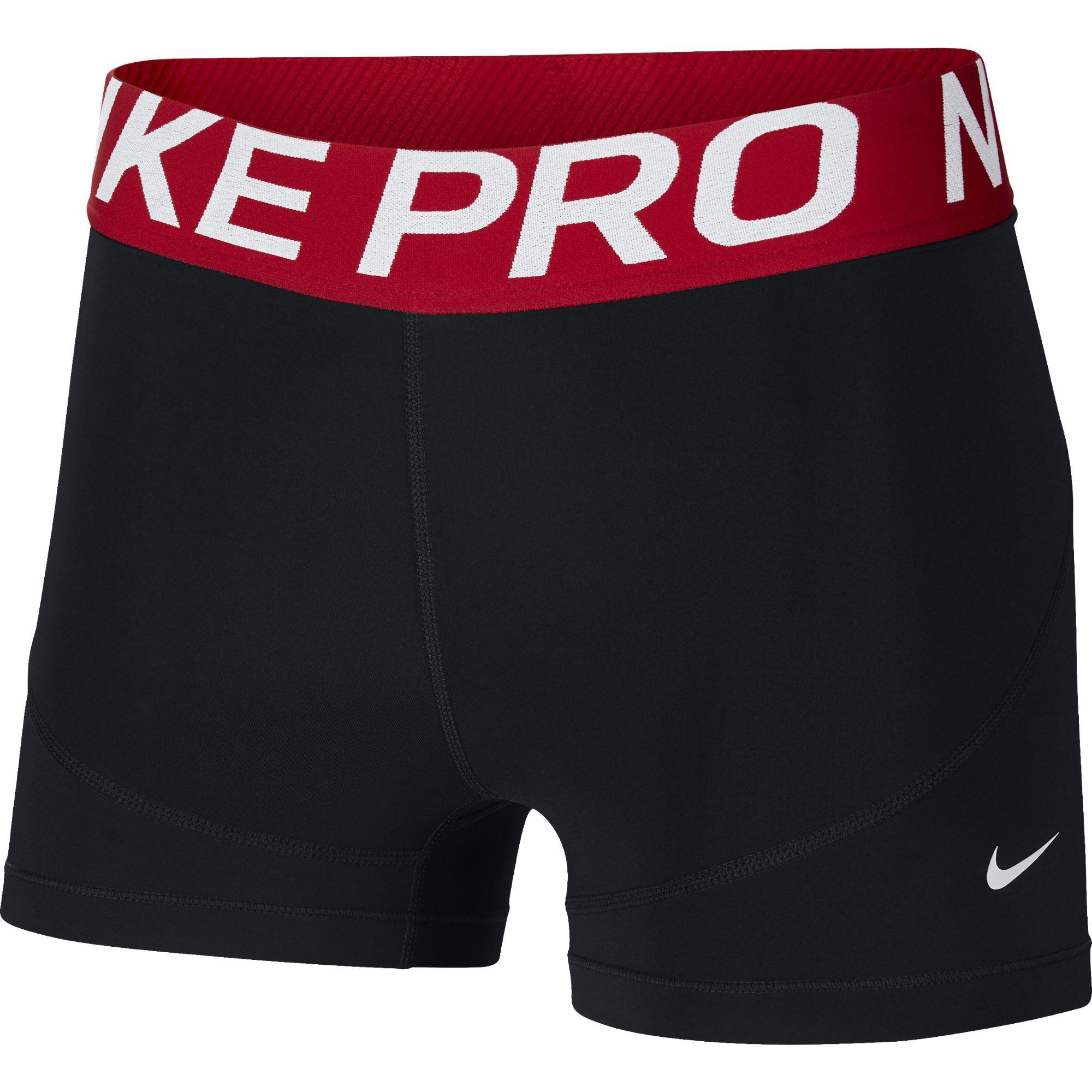 nike womens pro shorts