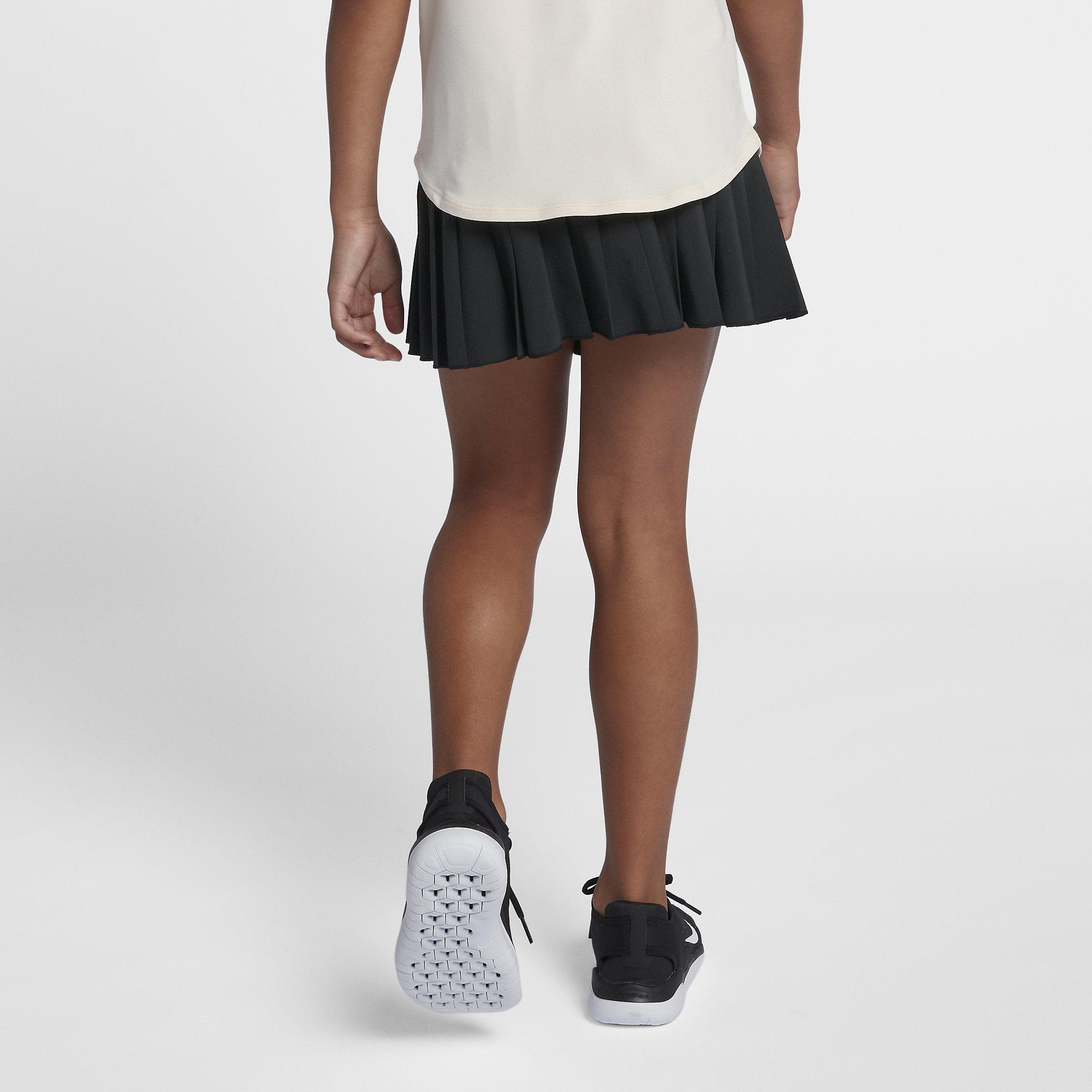 Nike Girls Victory Tennis Skort - Black - Tennisnuts.com