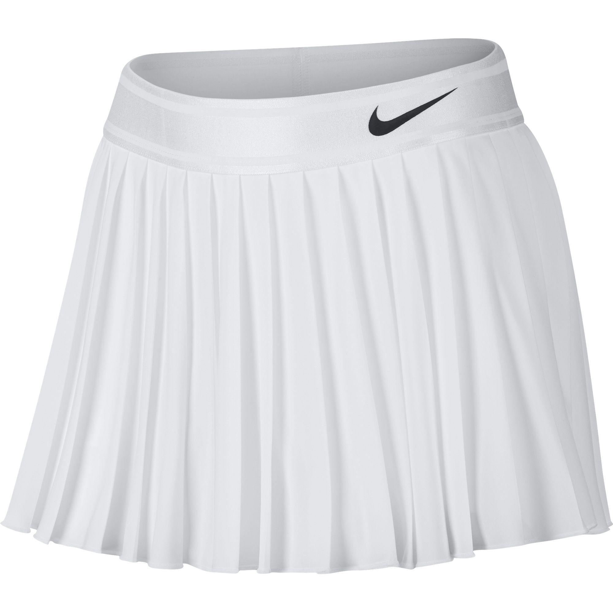 Nike Girls Victory Tennis Skort - White 